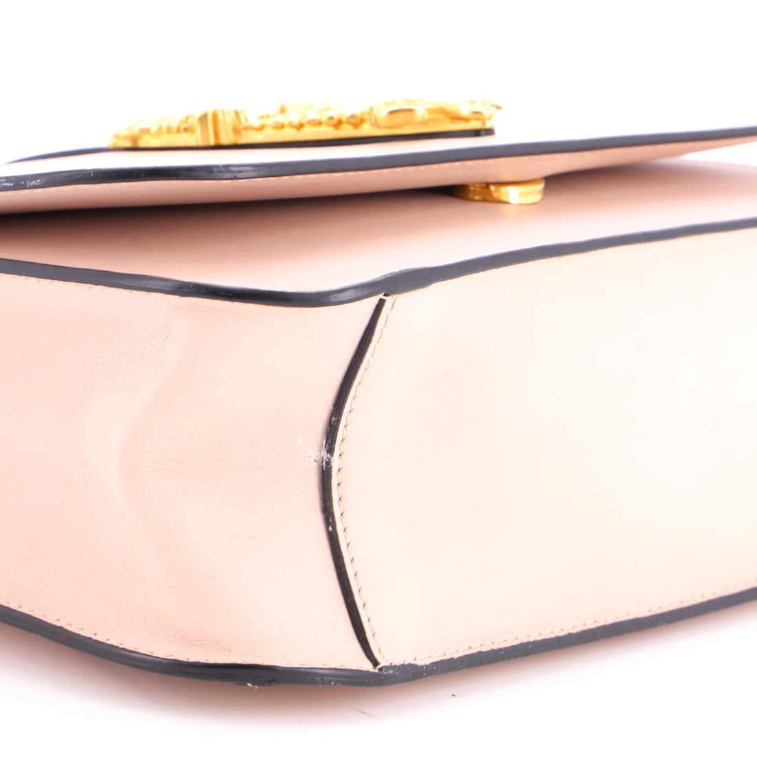 Versace Virtus Flap Shoulder Bag Leather Small - 6