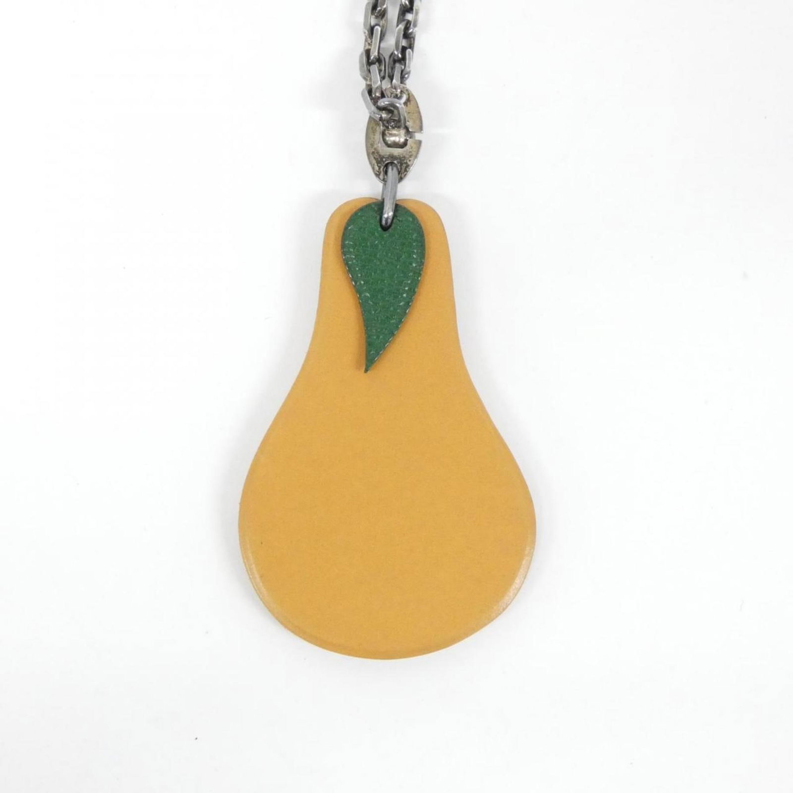 Hermes Vache Leather Keyring - 2