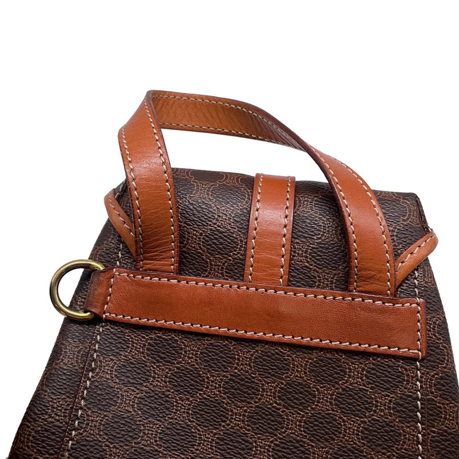 Celine Leather Backpack - 7