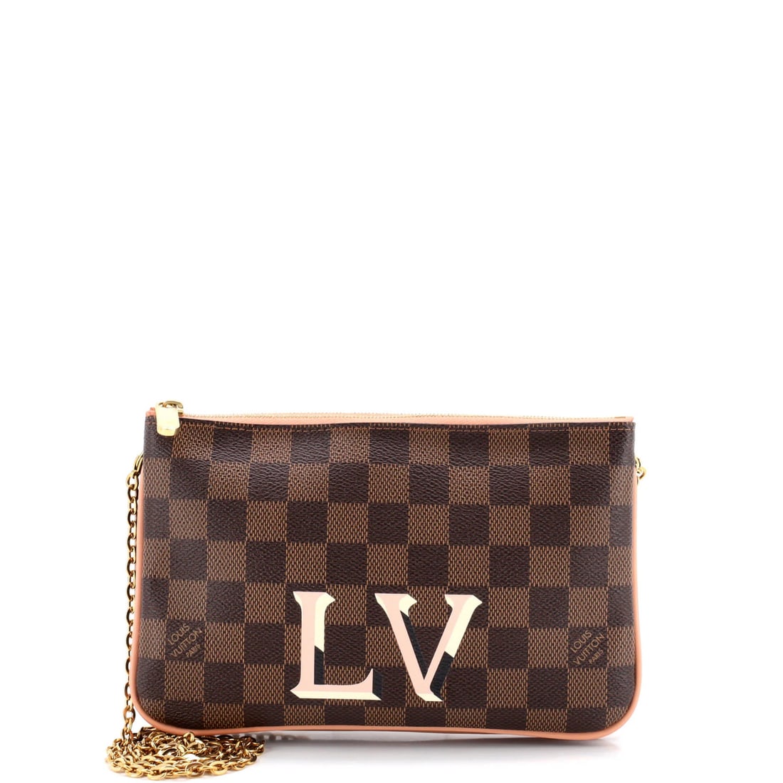 Louis Vuitton Double Zip Pochette Damier (1 of 7)