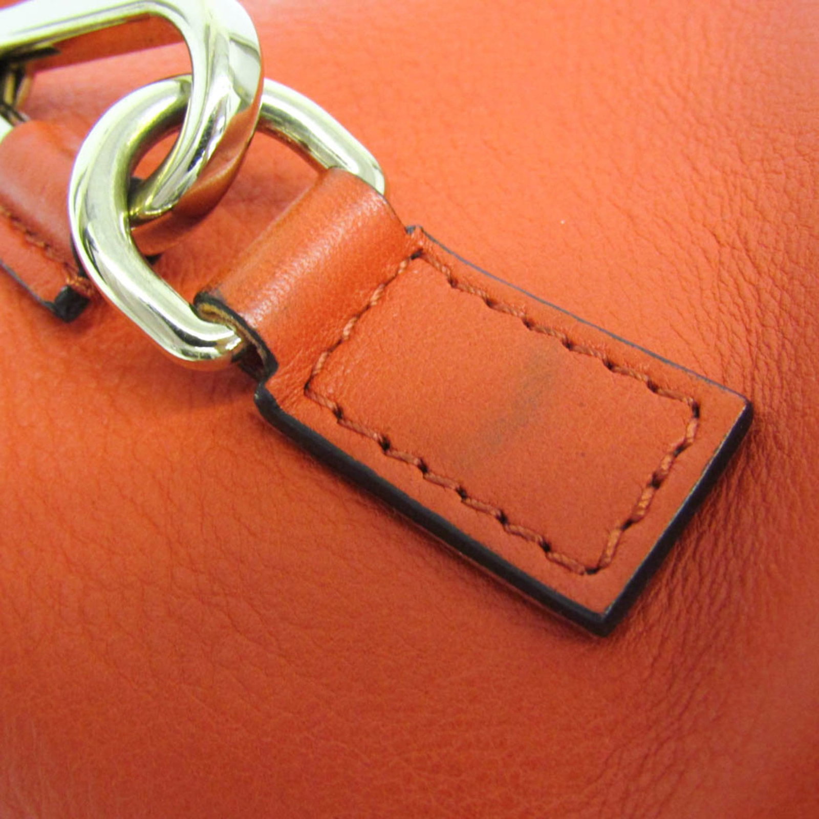 Leather Suede Backpack Chlo - 8