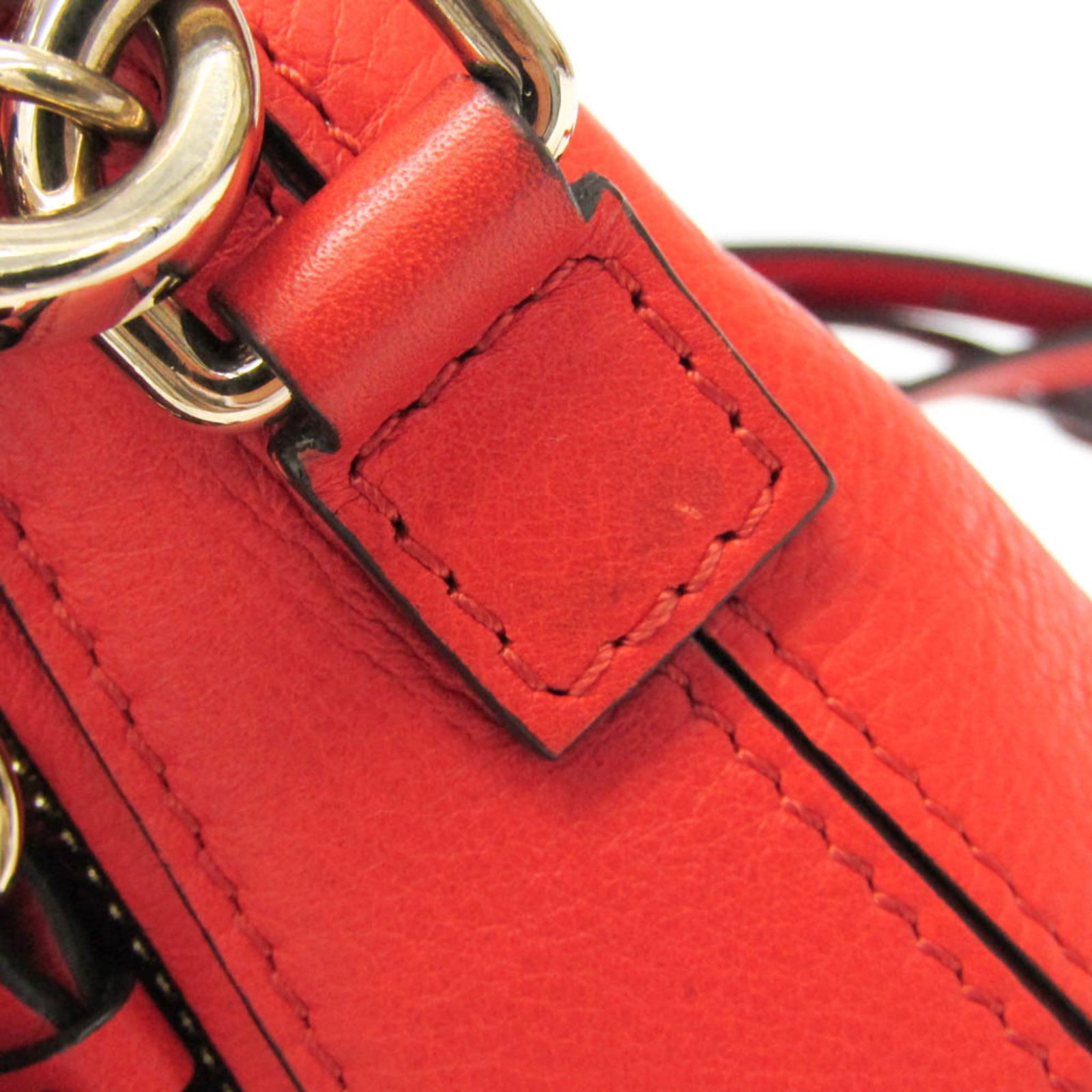 Leather Suede Backpack Chlo - 9