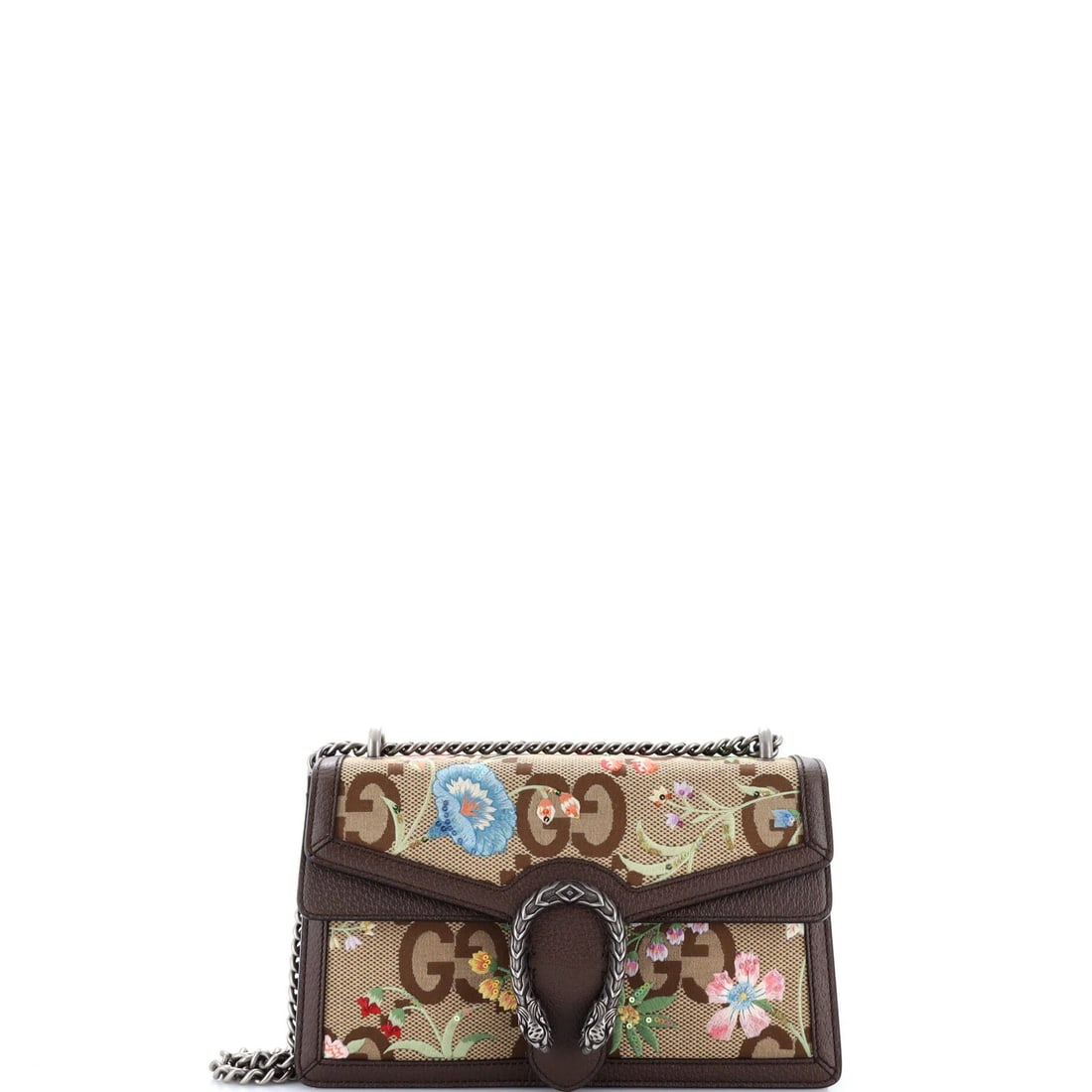 Small Jumbo Canvas GG Embroidered Dionysus Bag Gucci (1 of 5)
