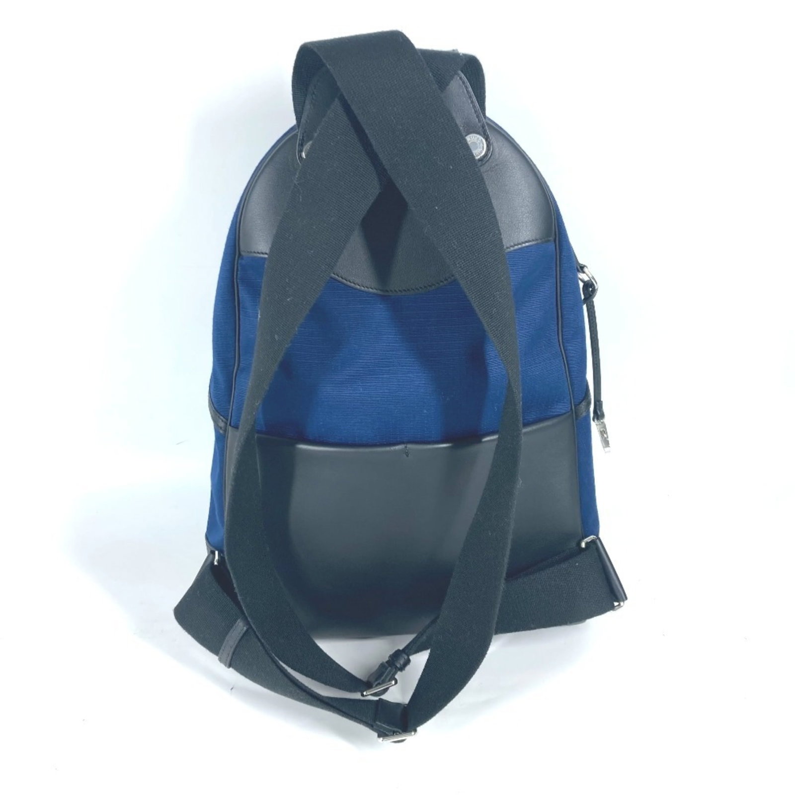 Canvas leather backpack by Hermes - 2