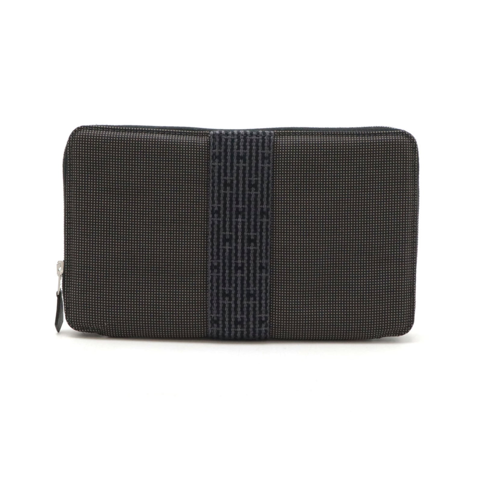 Canvas Bi Fold Long Wallet Hermes: Canvas Bi Fold Long Wallet Hermes Canvas Bi Fold Long Wallet Hermes - A versatile and stylish accessory, this long wallet features a canvas material with a gray color. Measuring 13.5cm x 22cm, it offe
