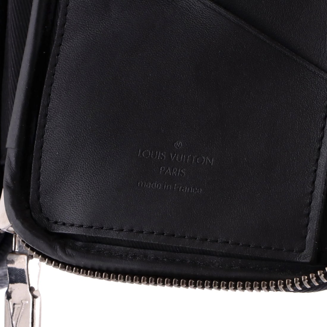 Double Phone Pouch Louis Vuitton Reverse Monogram Eclipse Canvas - 7