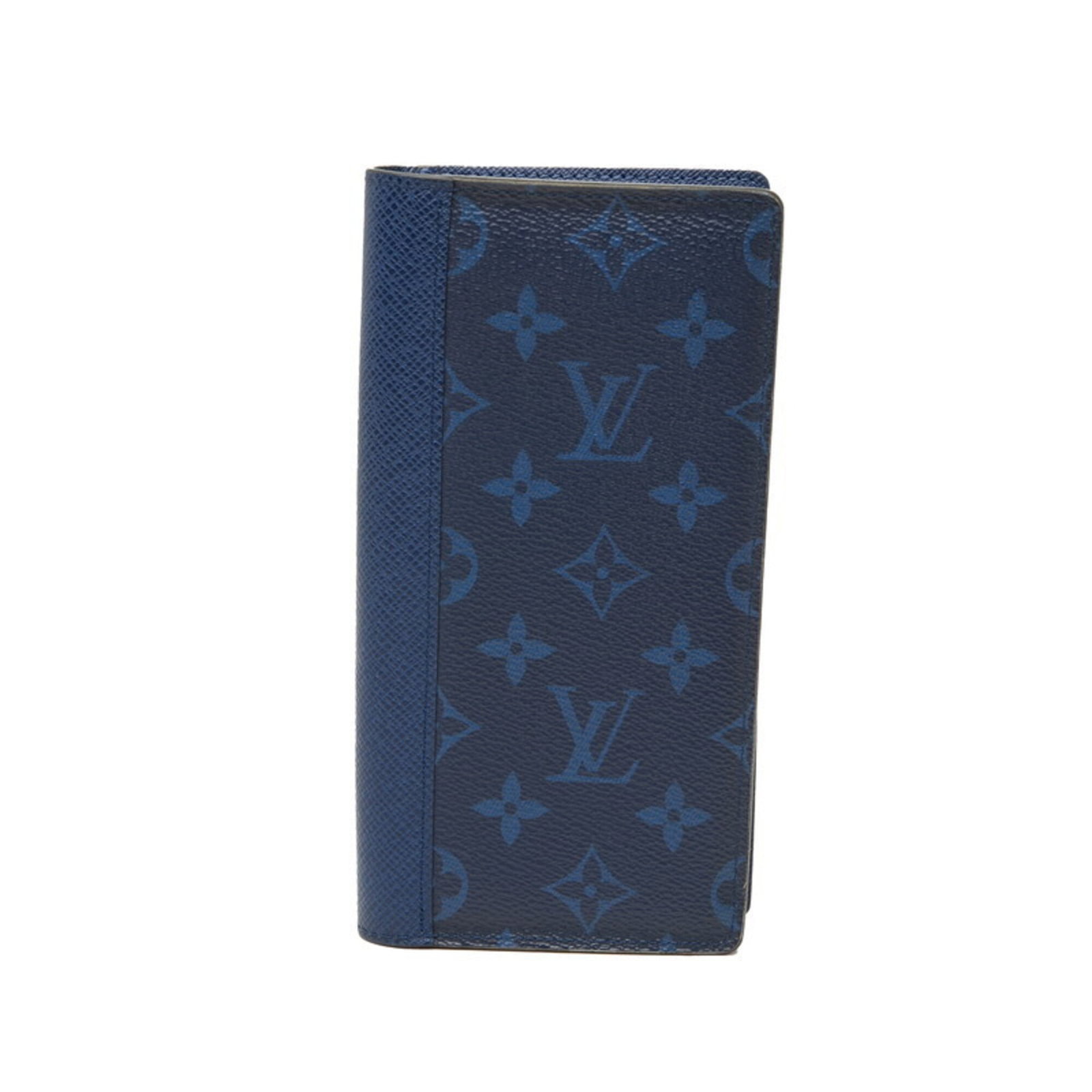Louis Vuitton Long Wallet (Bi-Fold) Pvc Taigarama: Louis Vuitton Long Wallet (Bi-Fold) Pvc Taigarama The Louis Vuitton Long Wallet (Bi-Fold) Pvc Taigarama features a striking blue and cobalt color combination, showcasing the iconic brand's signature