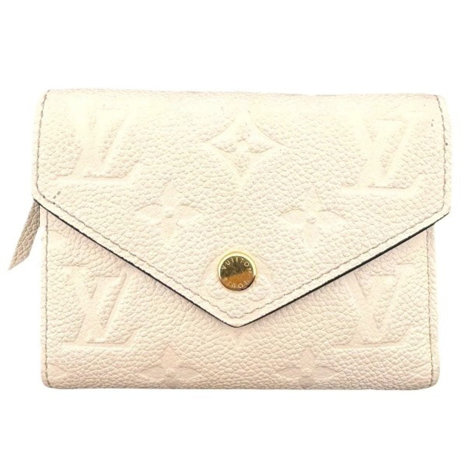 Monogram Leather Wallet Tri Fold Louis Vuitton (1 of 9)