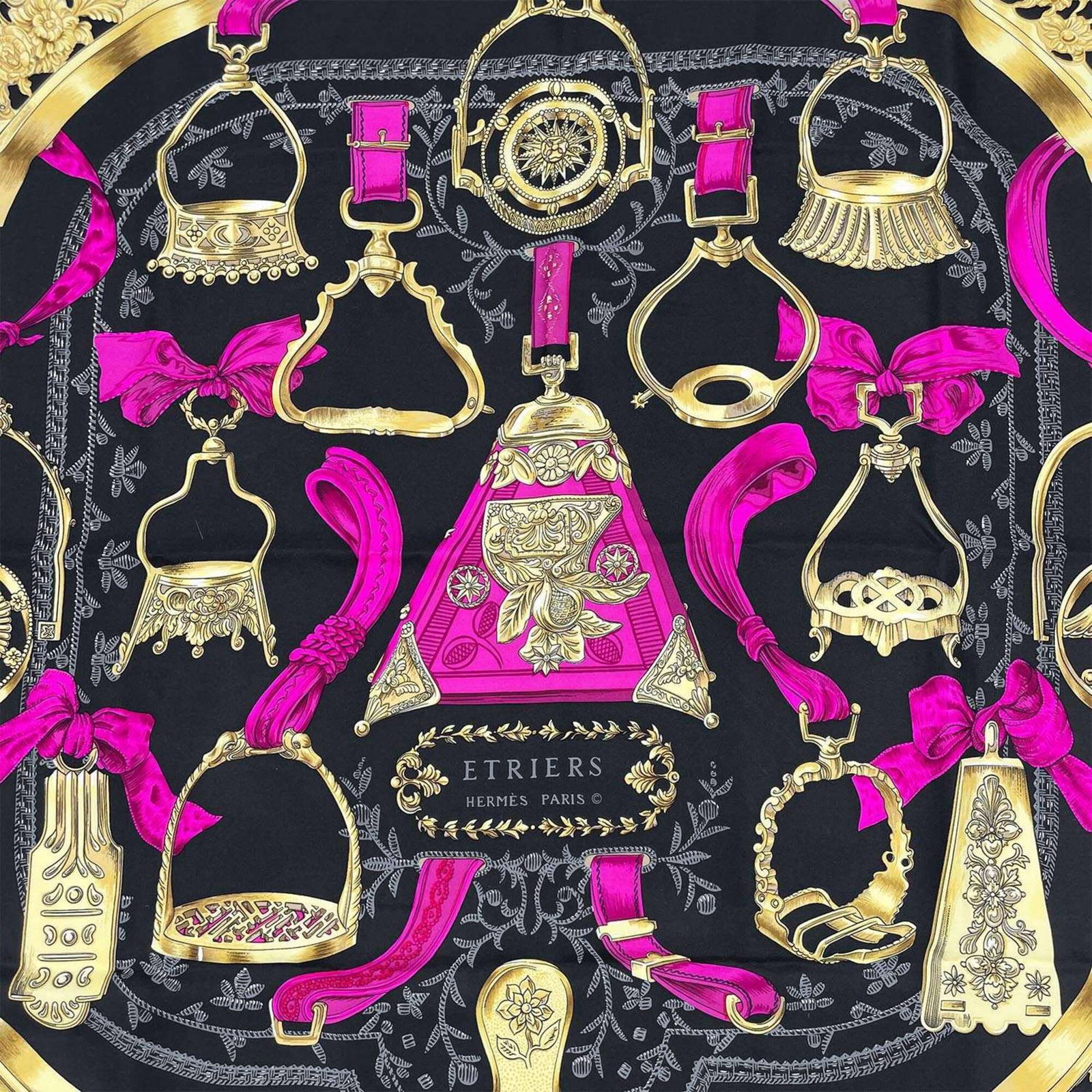 Hermes Silk Scarf - 6