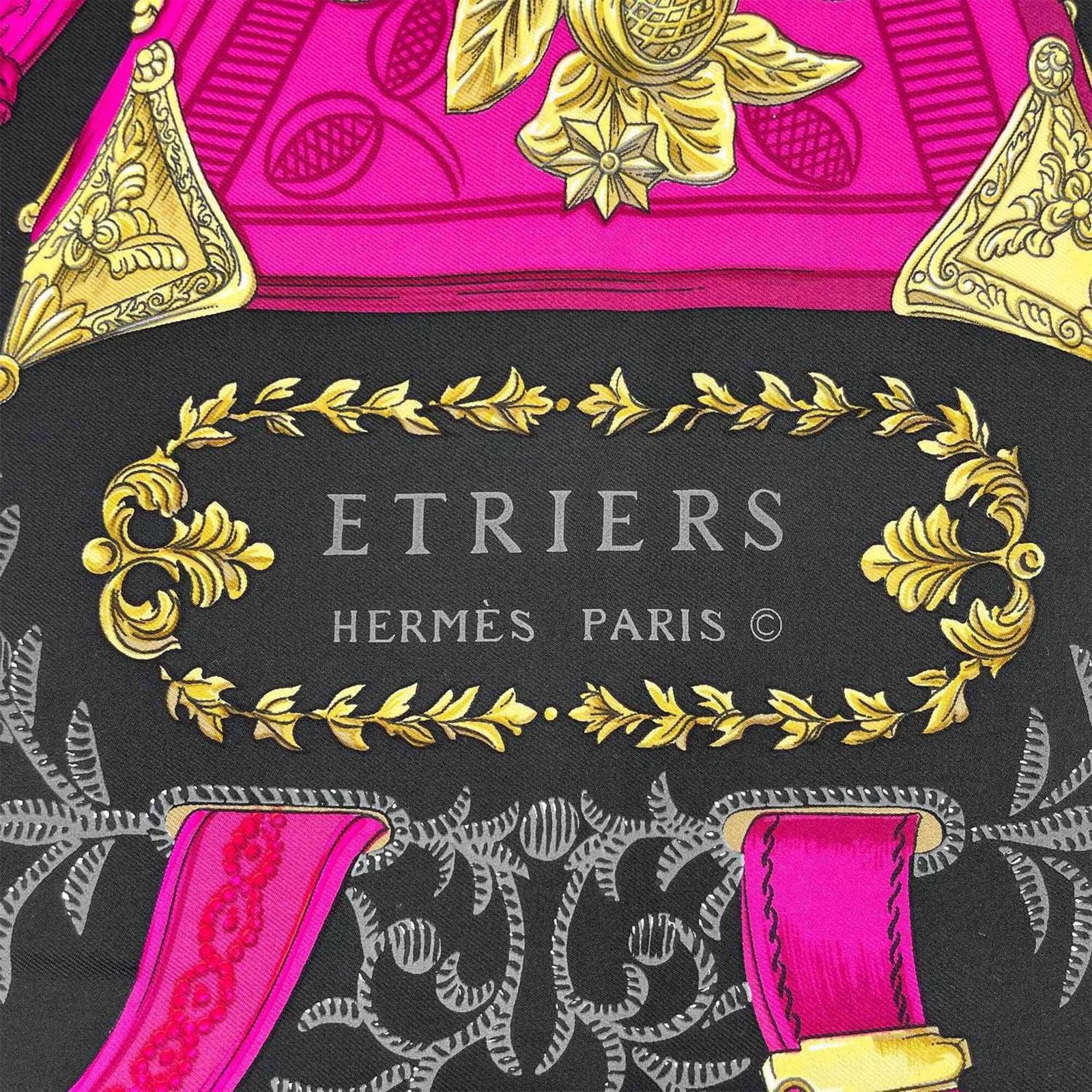 Hermes Silk Scarf - 7