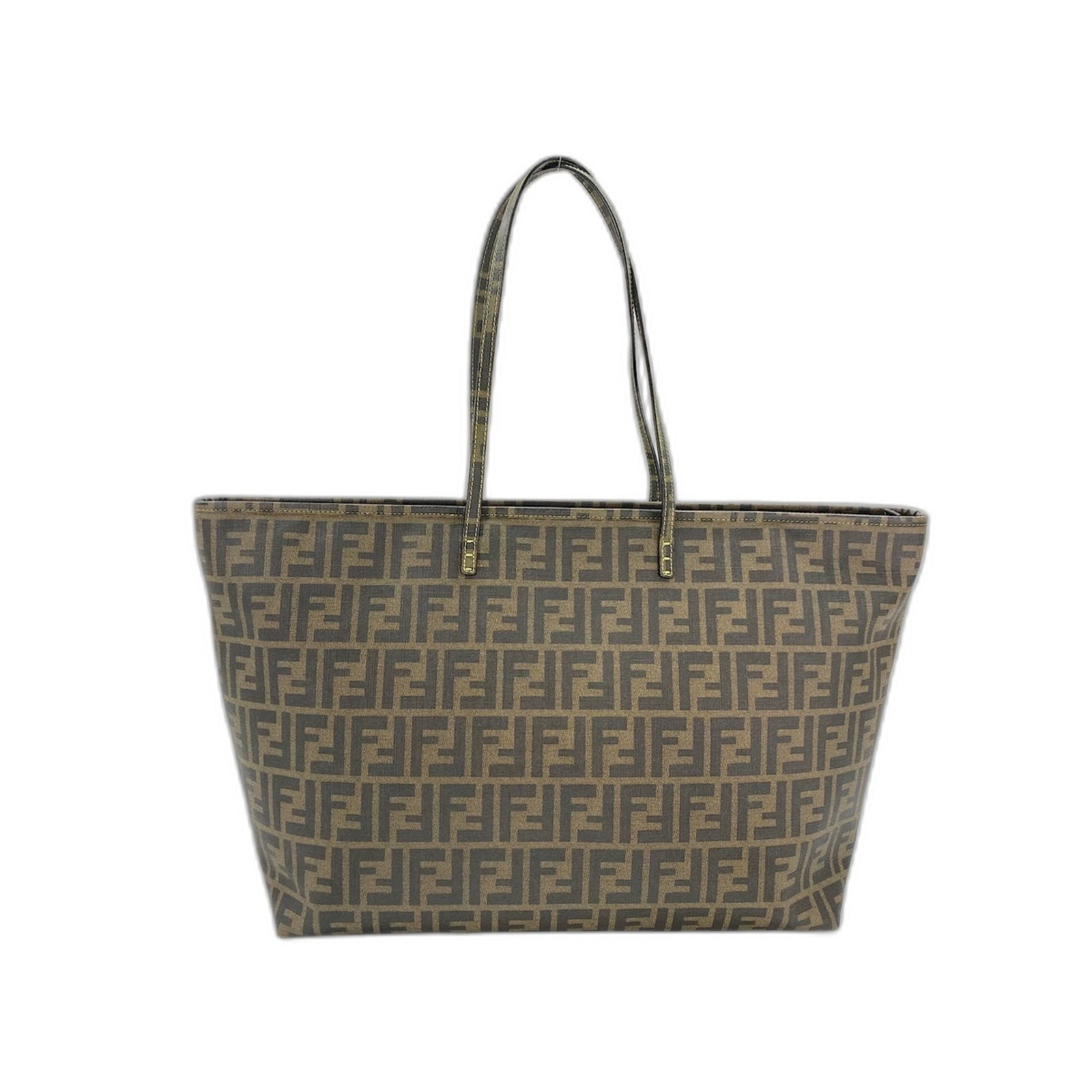 Fendi Tote Bag: Fendi Tote Bag Brown Fendi Tote Bag, 25cm x 39cm x 15cm. This Italian tote bag features the iconic brand's signature style with a brown color and classic design. Made from high-quality materials, its