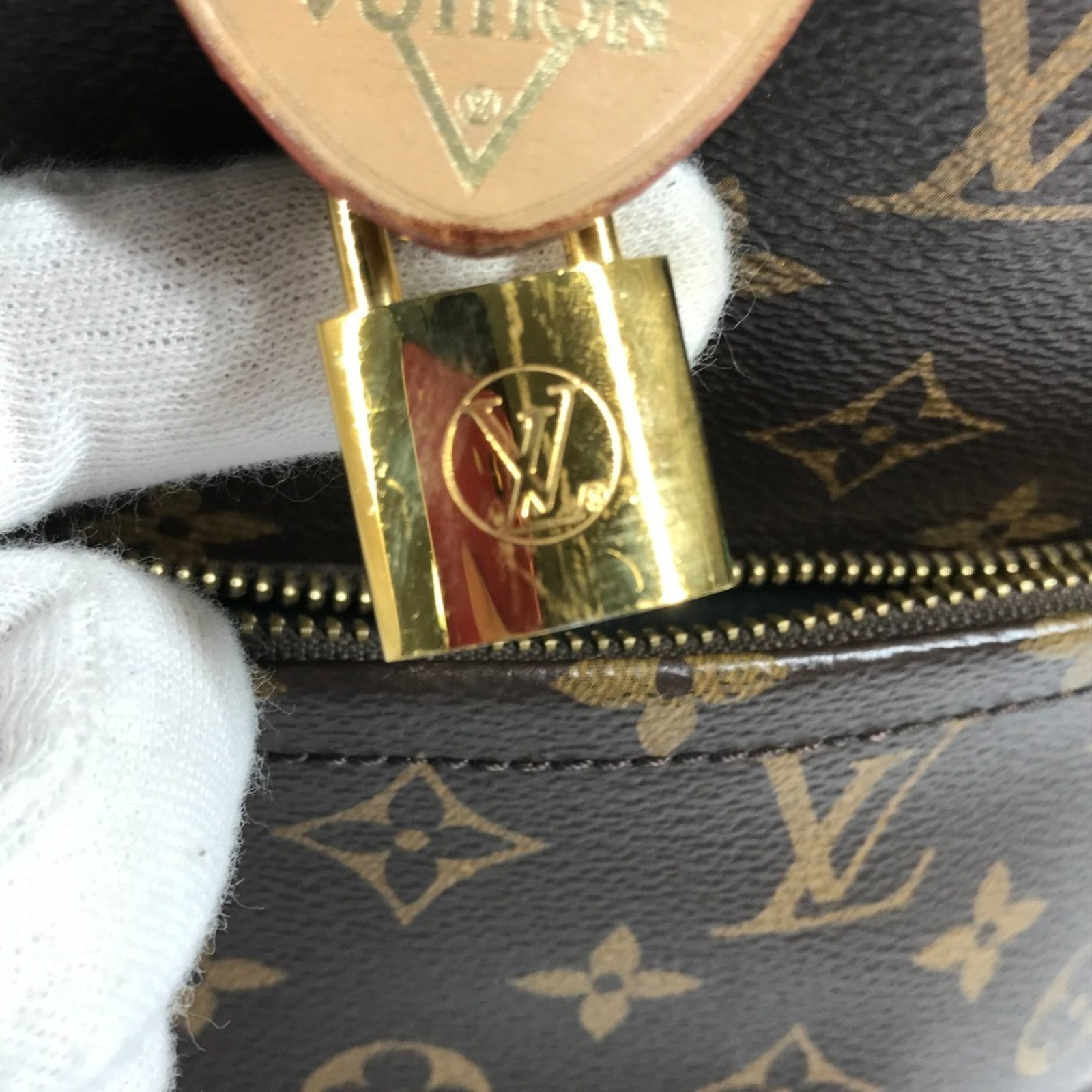 Canvas Monogram Backpack Vuitton Louis - 4