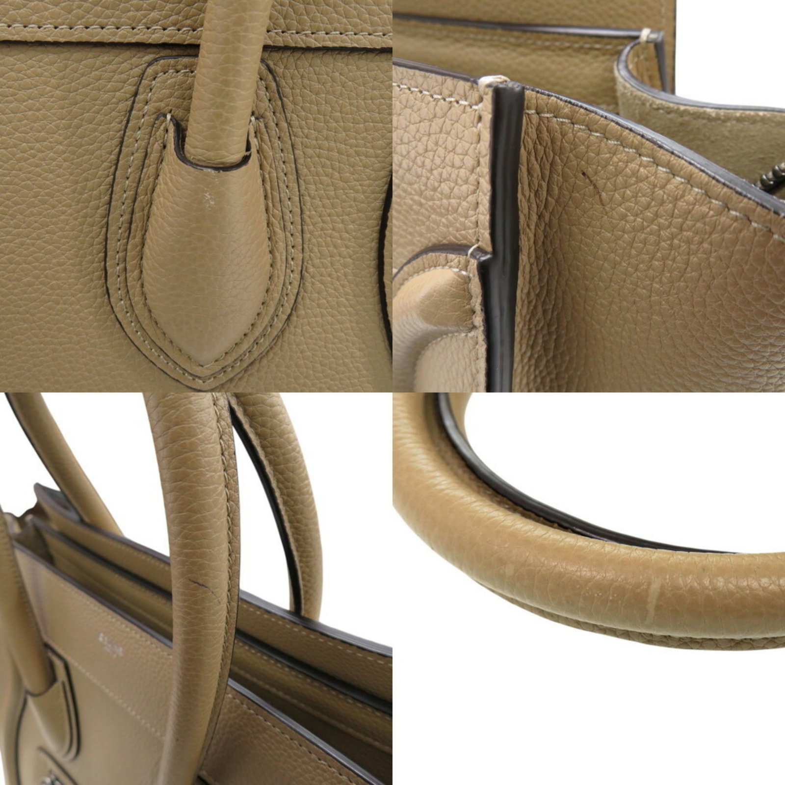 Handbag Celine Leather - 11