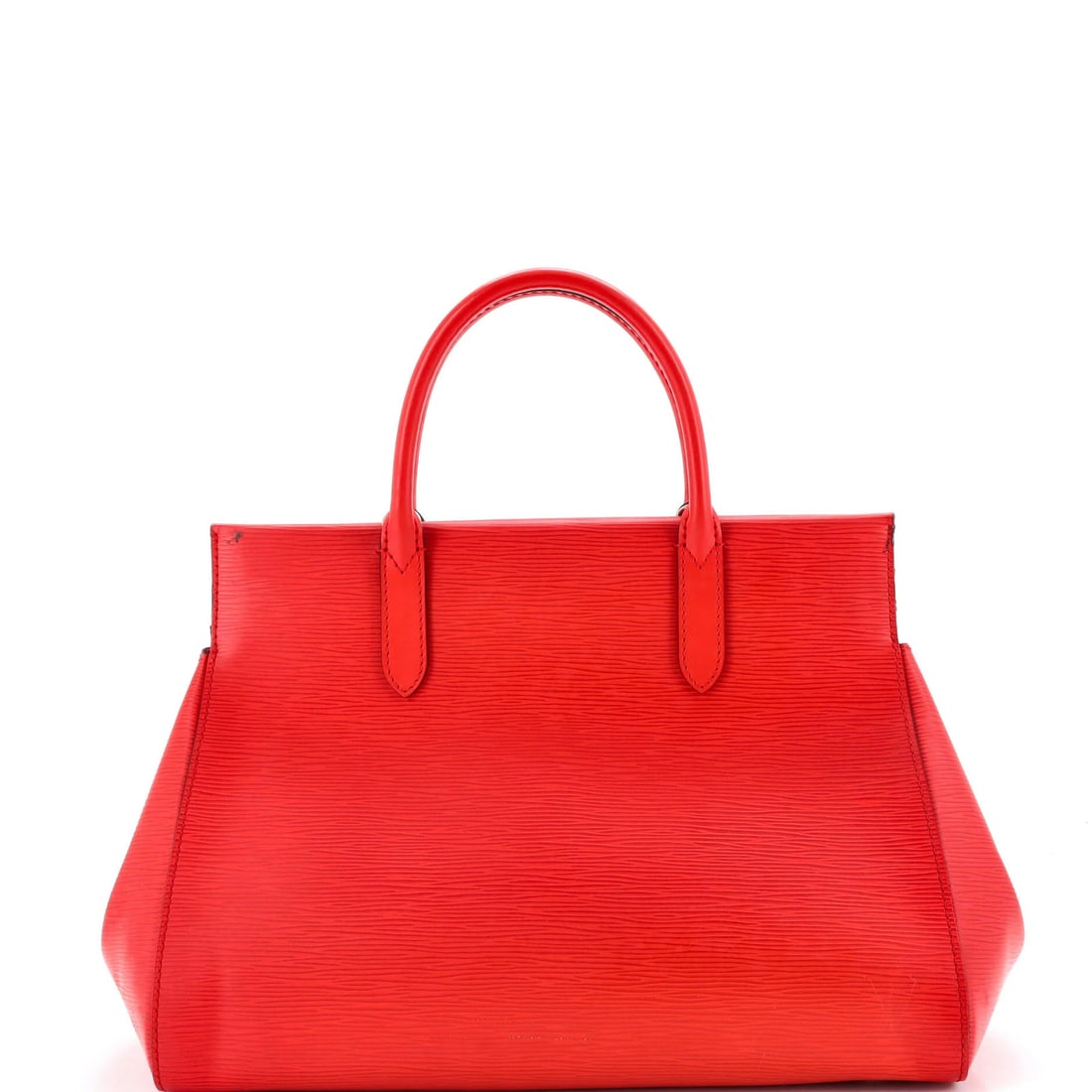 Louis Vuitton Marly Handbag Epi Leather MM: Louis Vuitton Marly Handbag Epi Leather MM The Louis Vuitton Marly Handbag Epi Leather MM features striking red exterior and matching interior, showcasing the iconic brand's signature style. With its
