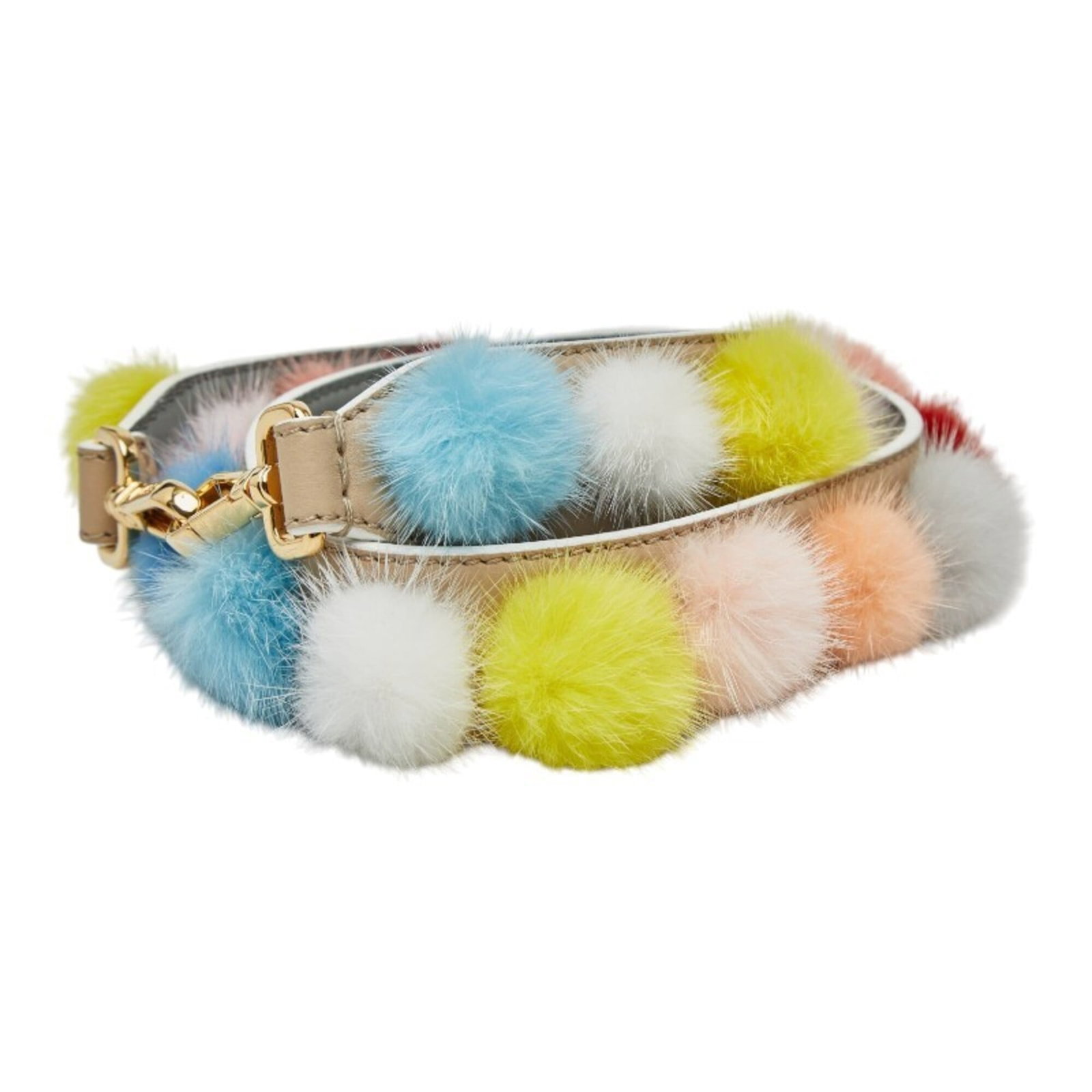 Fur Strap Leather Fendi (1 of 7)