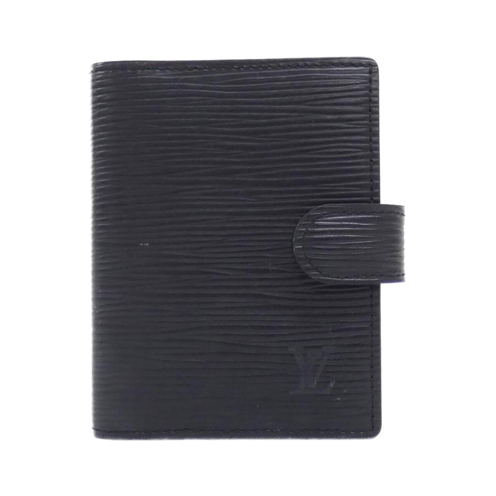 Louis Vuitton Epi Agenda R20072 Mini Organizer: Louis Vuitton Epi Agenda R20072 Mini Organizer The Louis Vuitton Epi Agenda R20072 Mini Organizer is a sleek and compact leather wallet, crafted from high-quality calf leather. Measuring just 11cm x