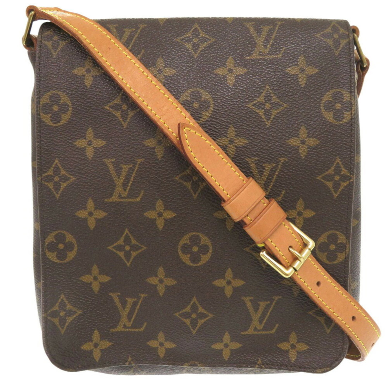 Shoulder Bag Monogram By Louis Vuitton: Shoulder Bag Monogram By Louis Vuitton Brown Monogram Shoulder Bag by Louis Vuitton, featuring the iconic monogram pattern in gold hardware. This stylish shoulder bag measures 22cm x 22cm x 4cm and