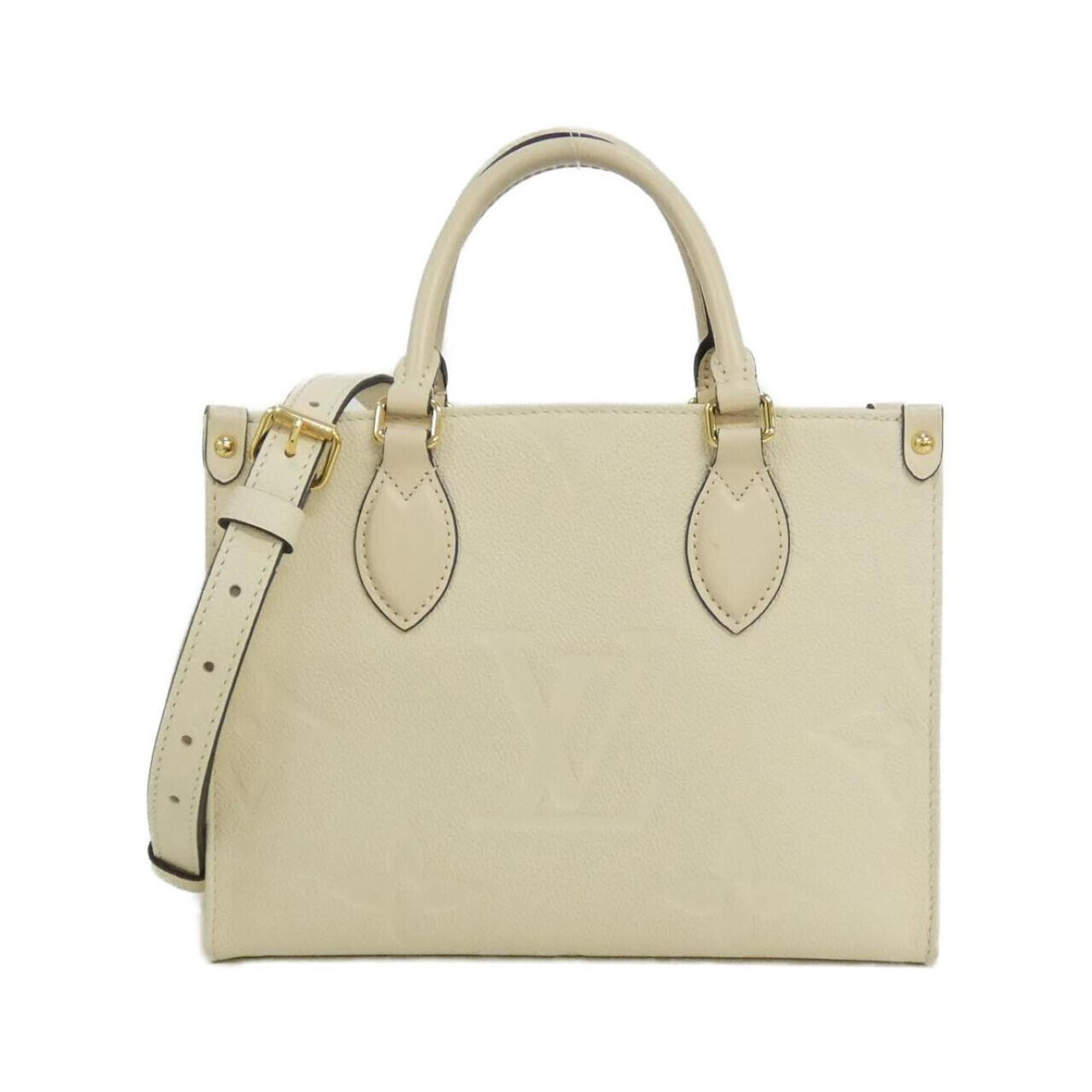 Louis Vuitton handbag monogram: Louis Vuitton handbag monogram Monogram Empreinte handbag from Louis Vuitton features the iconic monogram pattern, with a signature on the interior. This women's handbag measures 19cm x 25cm x 11cm
