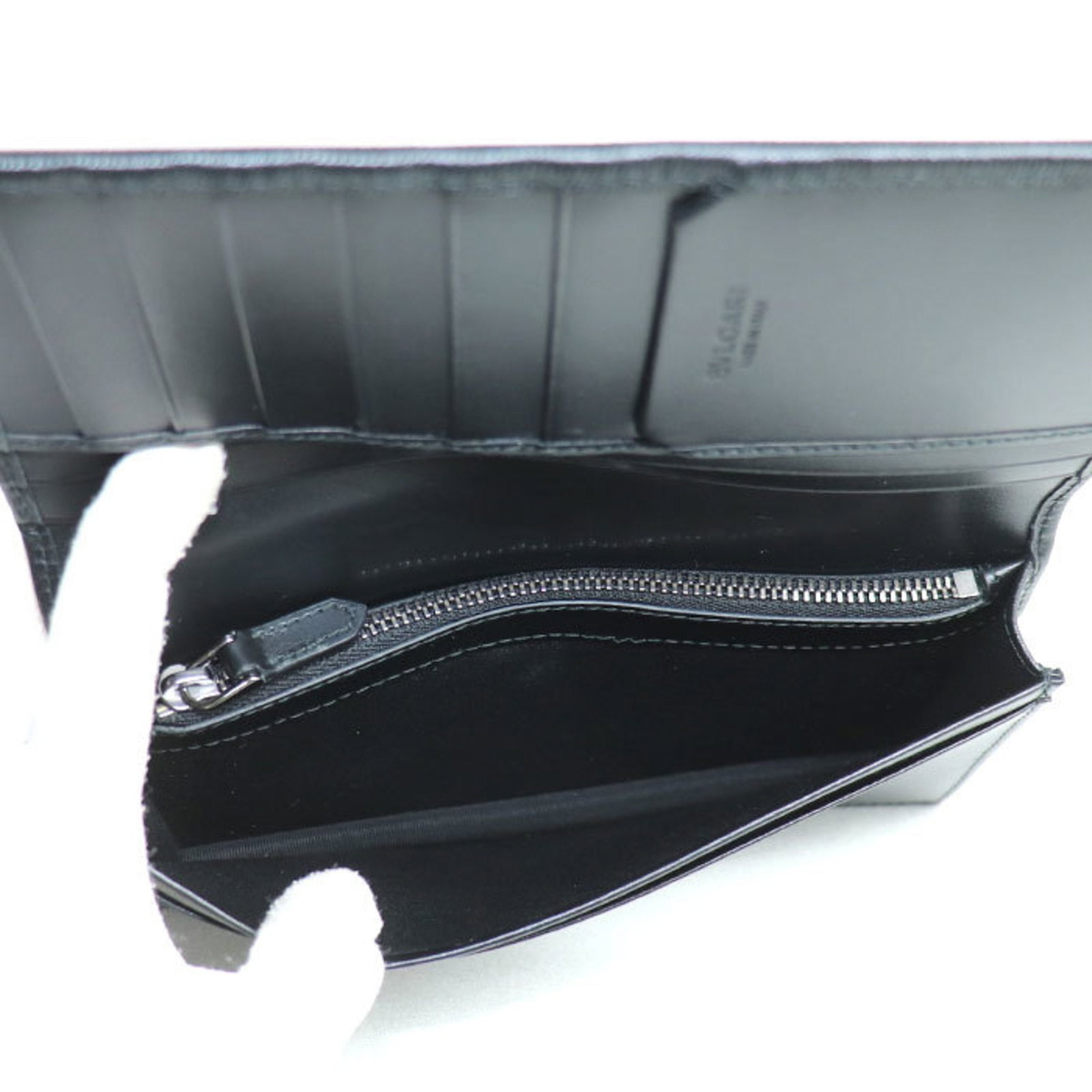 Long Bi fold Wallet Leather - 4