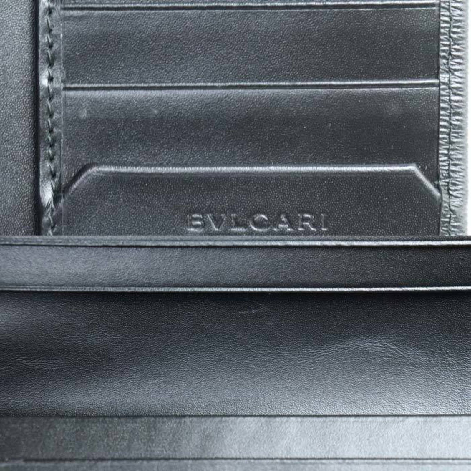 Long Bi fold Wallet Leather - 6
