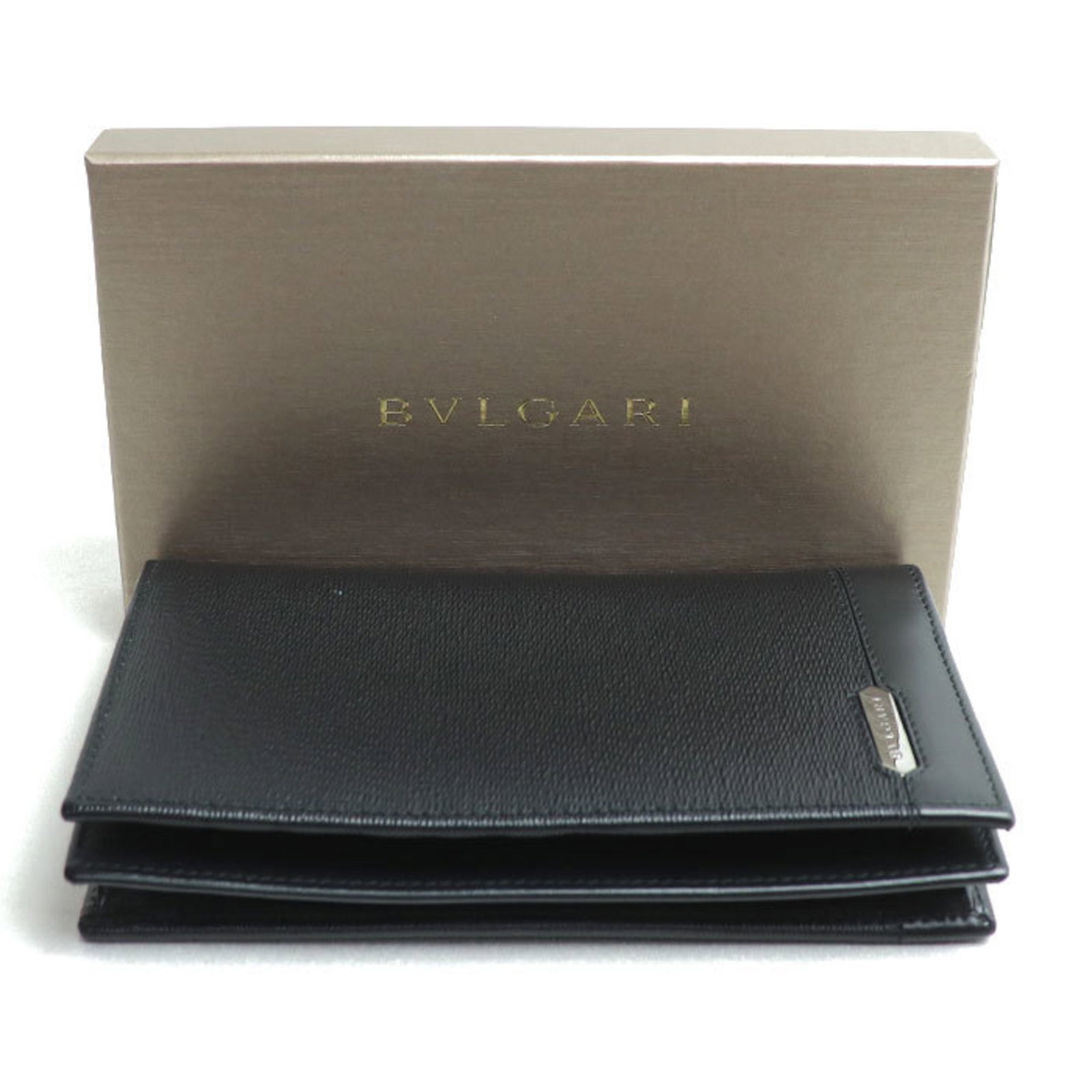 Long Bi fold Wallet Leather - 8