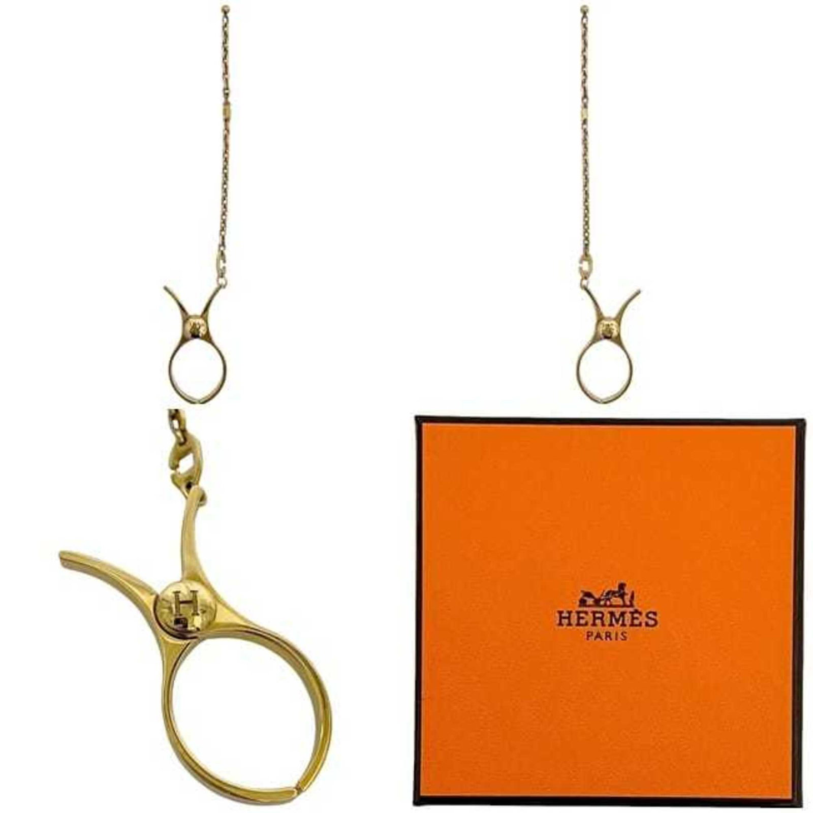 Hermes Glove Holder Gold Plating - 3