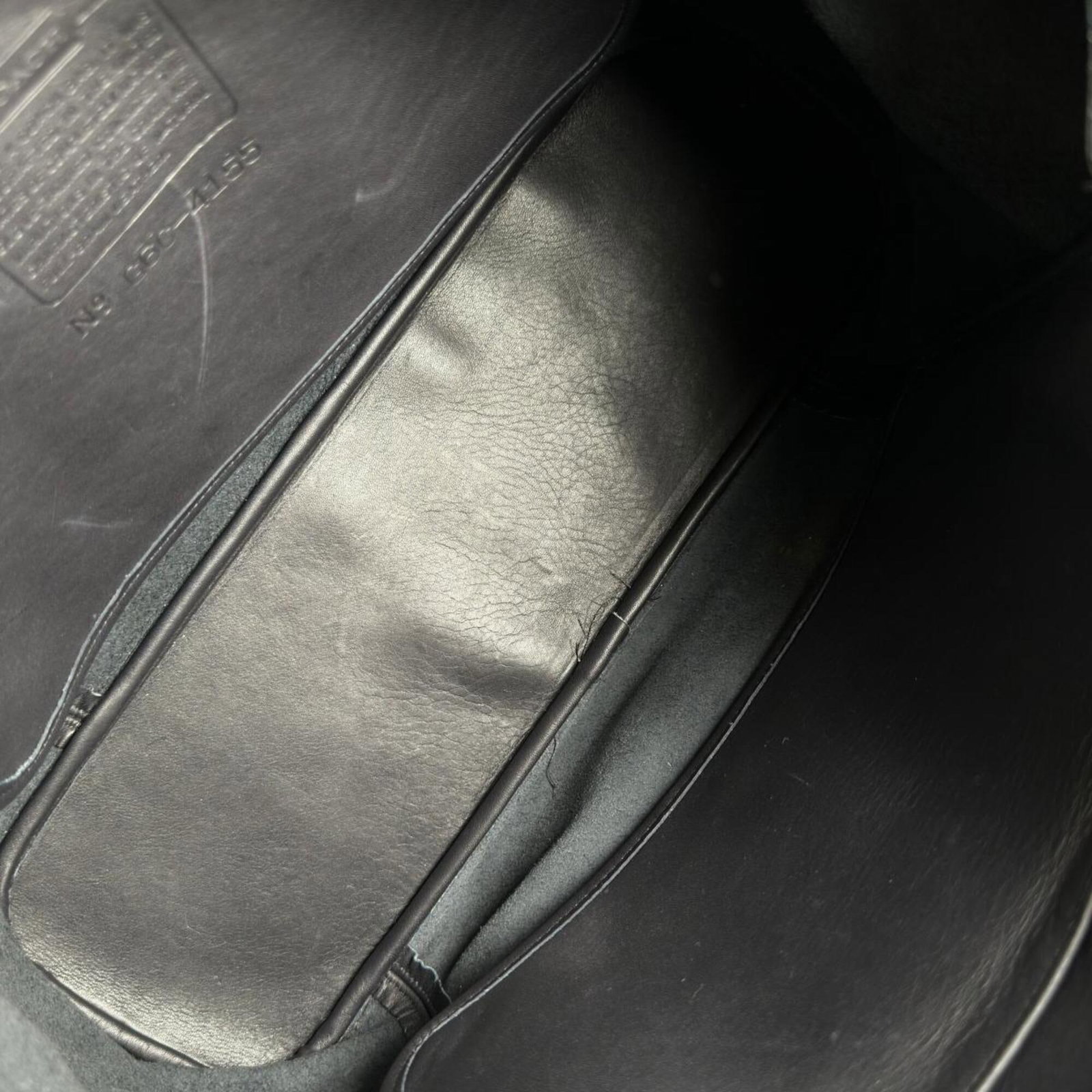 Shoulder bag leather handbag coach - 12