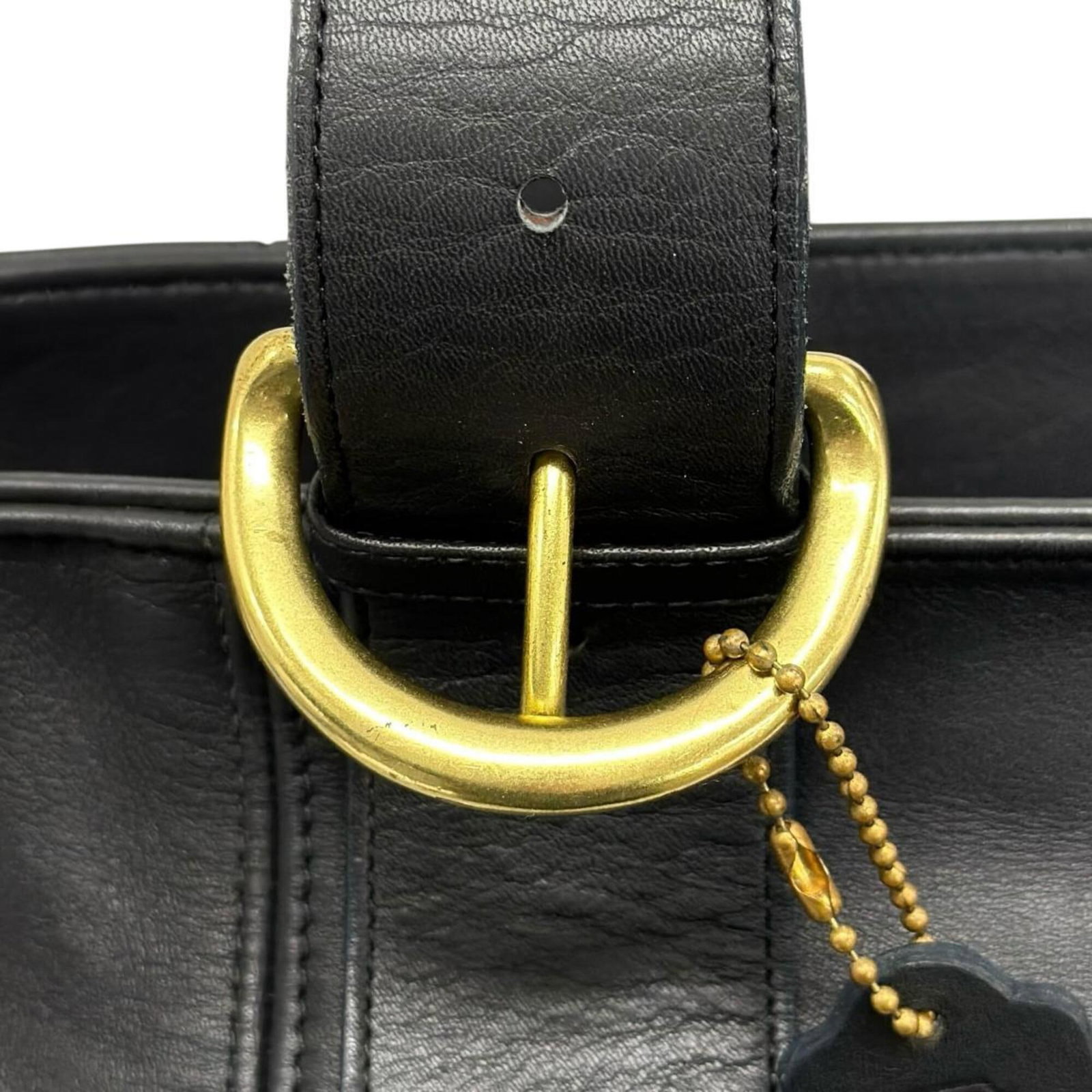 Shoulder bag leather handbag coach - 15