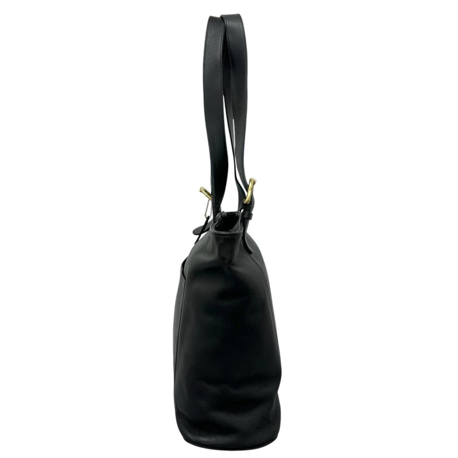 Shoulder bag leather handbag coach - 4