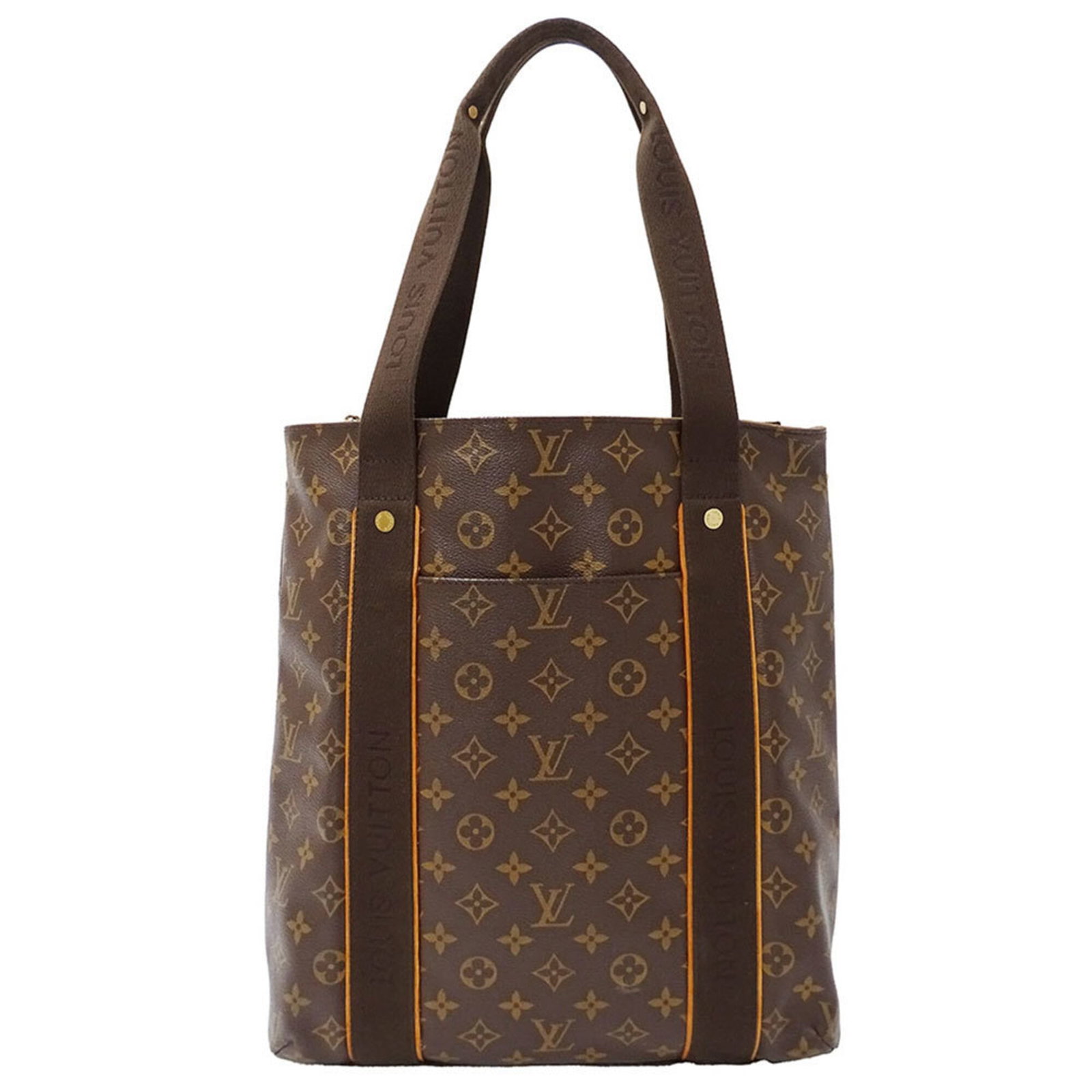 Vuitton Louis Handbag Monogram Tote Canvas: Vuitton Louis Handbag Monogram Tote Canvas Brown Monogram Canvas Louis Vuitton Tote Bag, M53013. This classic tote bag from Louis Vuitton features the iconic monogram canvas design in a timeless