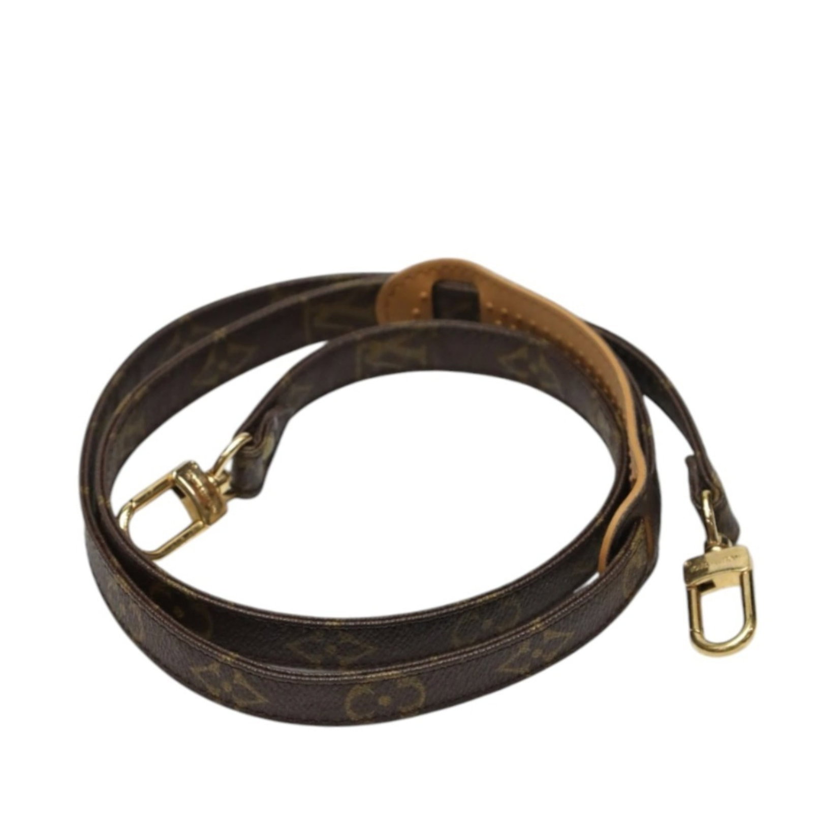 Louis Vuitton Strap Monogram: Louis Vuitton Strap Monogram Monogrammed for style and sophistication, this Louis Vuitton Strap Monogram features the iconic brown monogram pattern. Made from high-quality materials, it measures