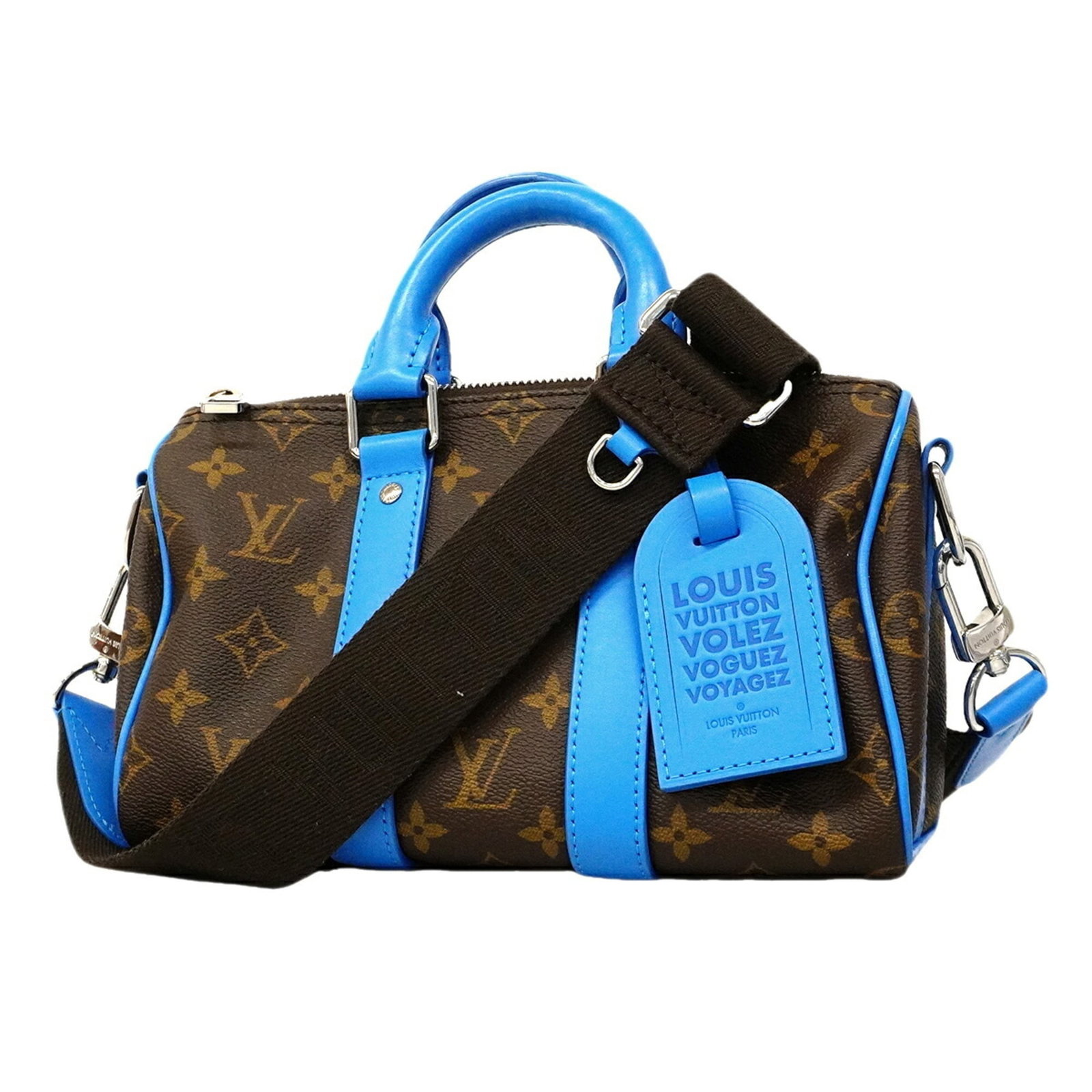 Louis Vuitton Handbag: Louis Vuitton Handbag Brown Louis Vuitton Handbag with dimensions 15cm x 25cm x 11cm. This handbag features the classic design and signature monogram pattern, a staple of luxury fashion. Made by