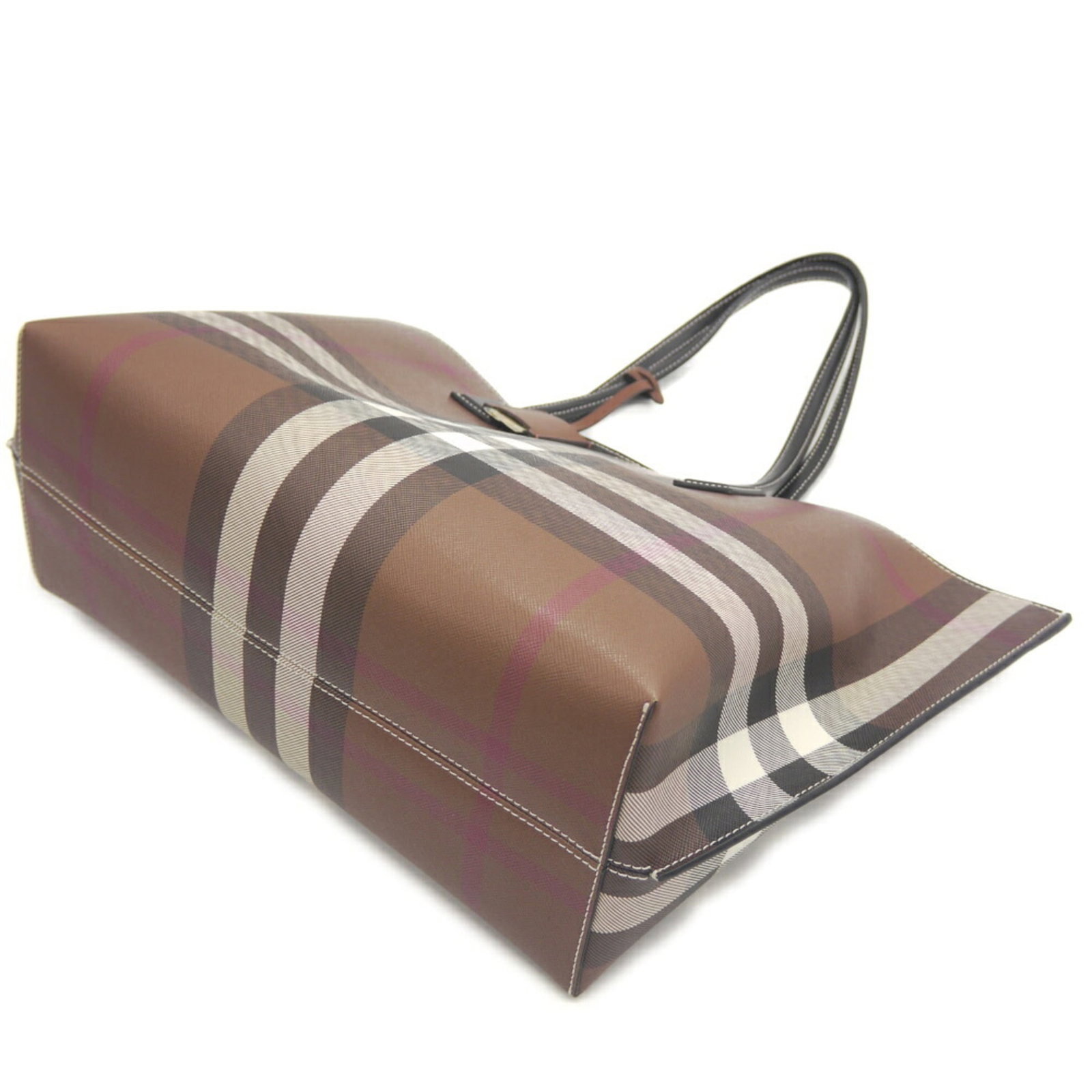 Elastane Cotton Polyester Bag Tote Burberry - 4