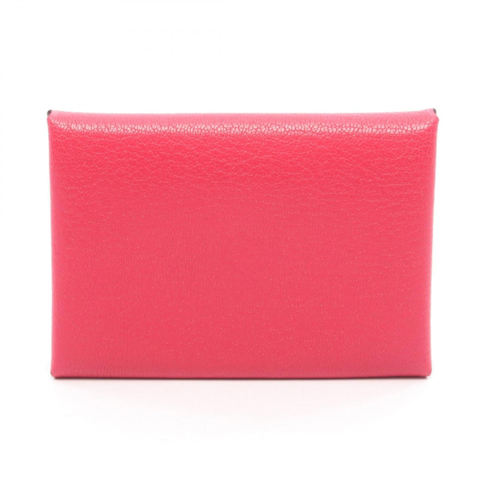 Leather purse coin case Hermes: Leather purse coin case Hermes This Herm?s leather coin case is a stylish and compact accessory, measuring 7cm x 10cm x 2cm. Made from high-quality pink leather, it features the iconic Herm?s brand an