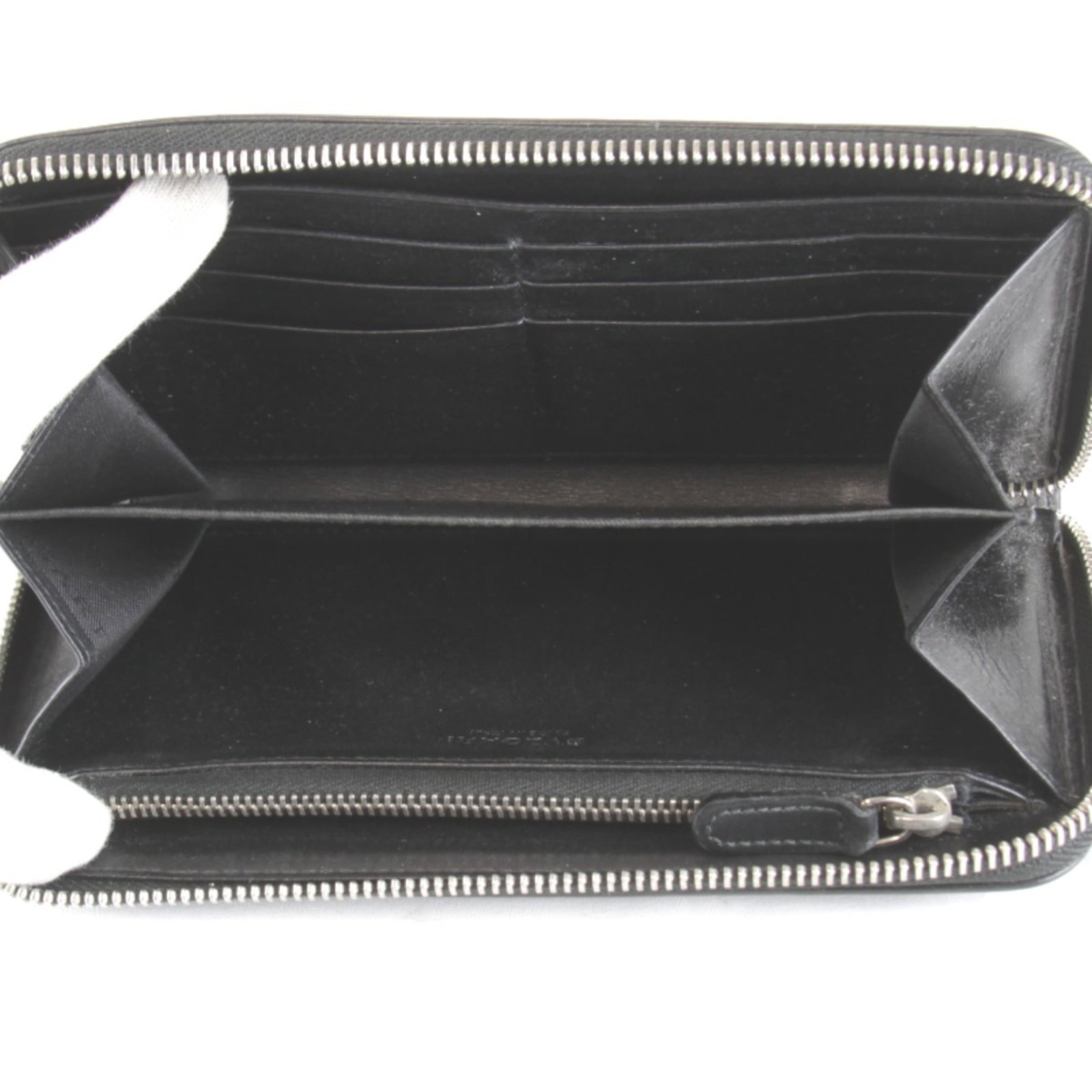 Long Bi fold Wallet Leather - 7