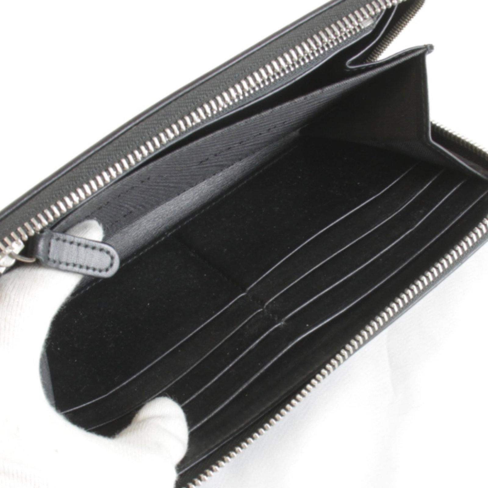 Long Bi fold Wallet Leather - 9