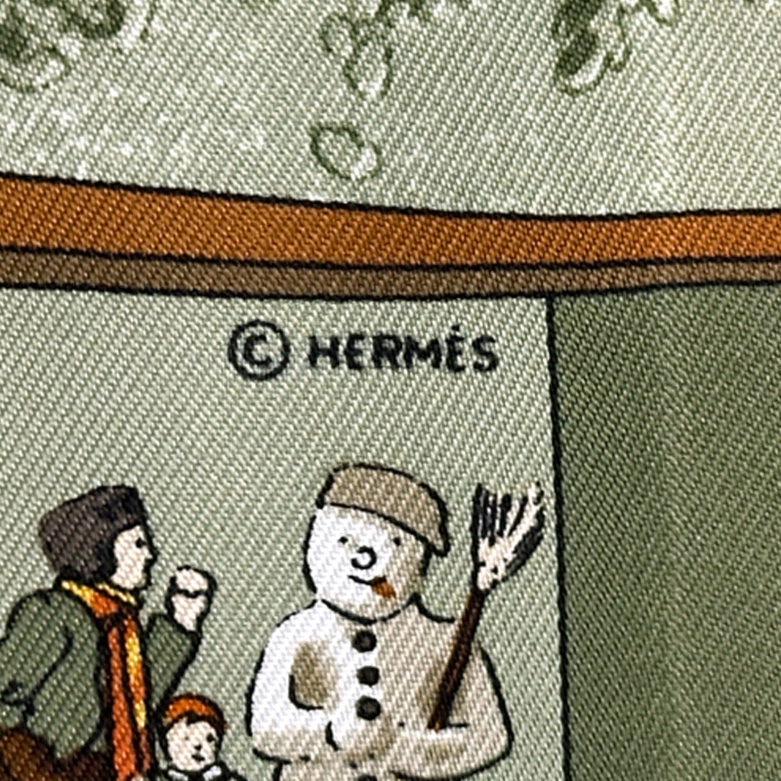 Hermes Silk Scarf - 4