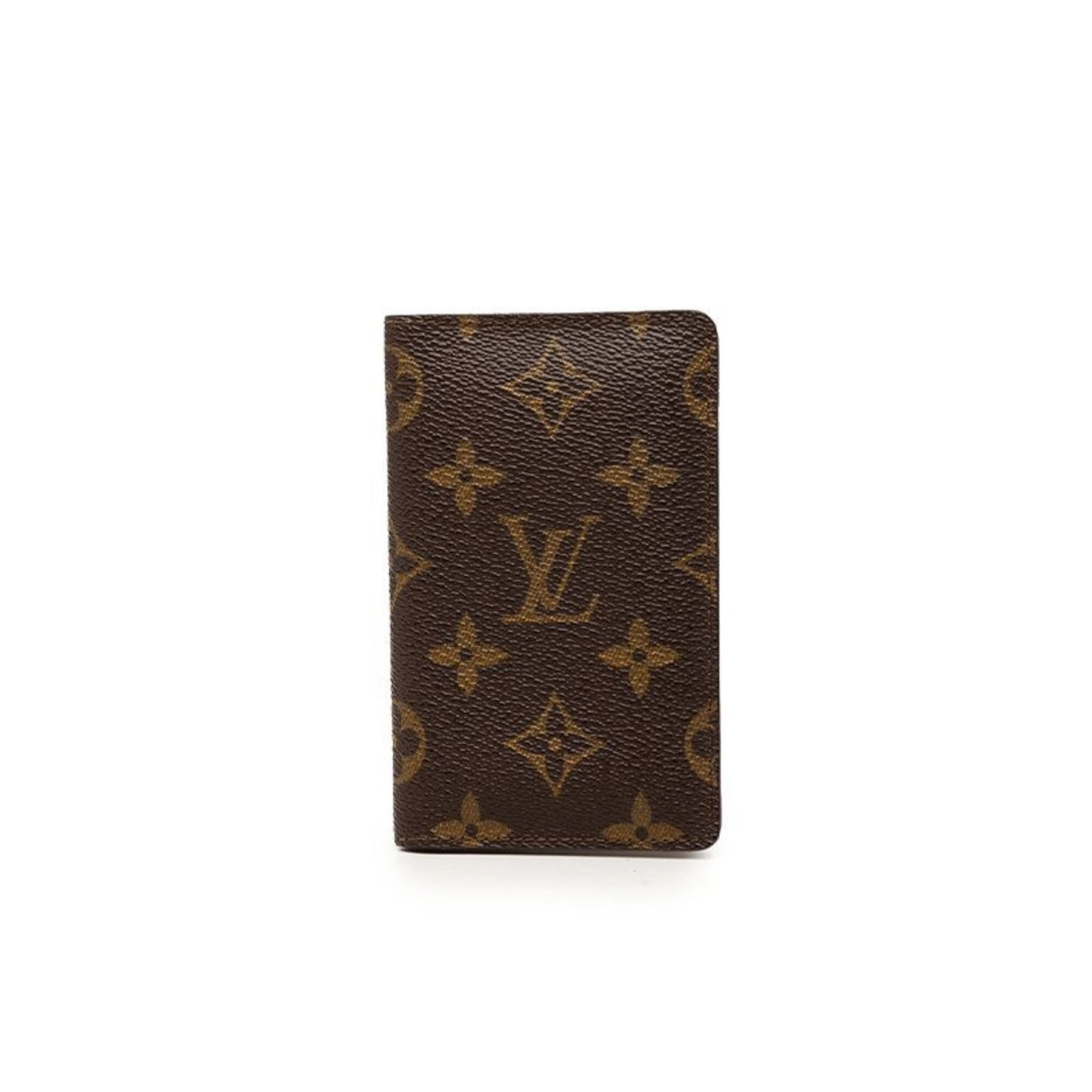 Louis Vuitton Business Card Case Pvc Leather: Louis Vuitton Business Card Case Pvc Leather Brown Louis Vuitton Business Card Case Pvc Leather. Made from PVC and leather, this business card case features the iconic monogram pattern. With its compa