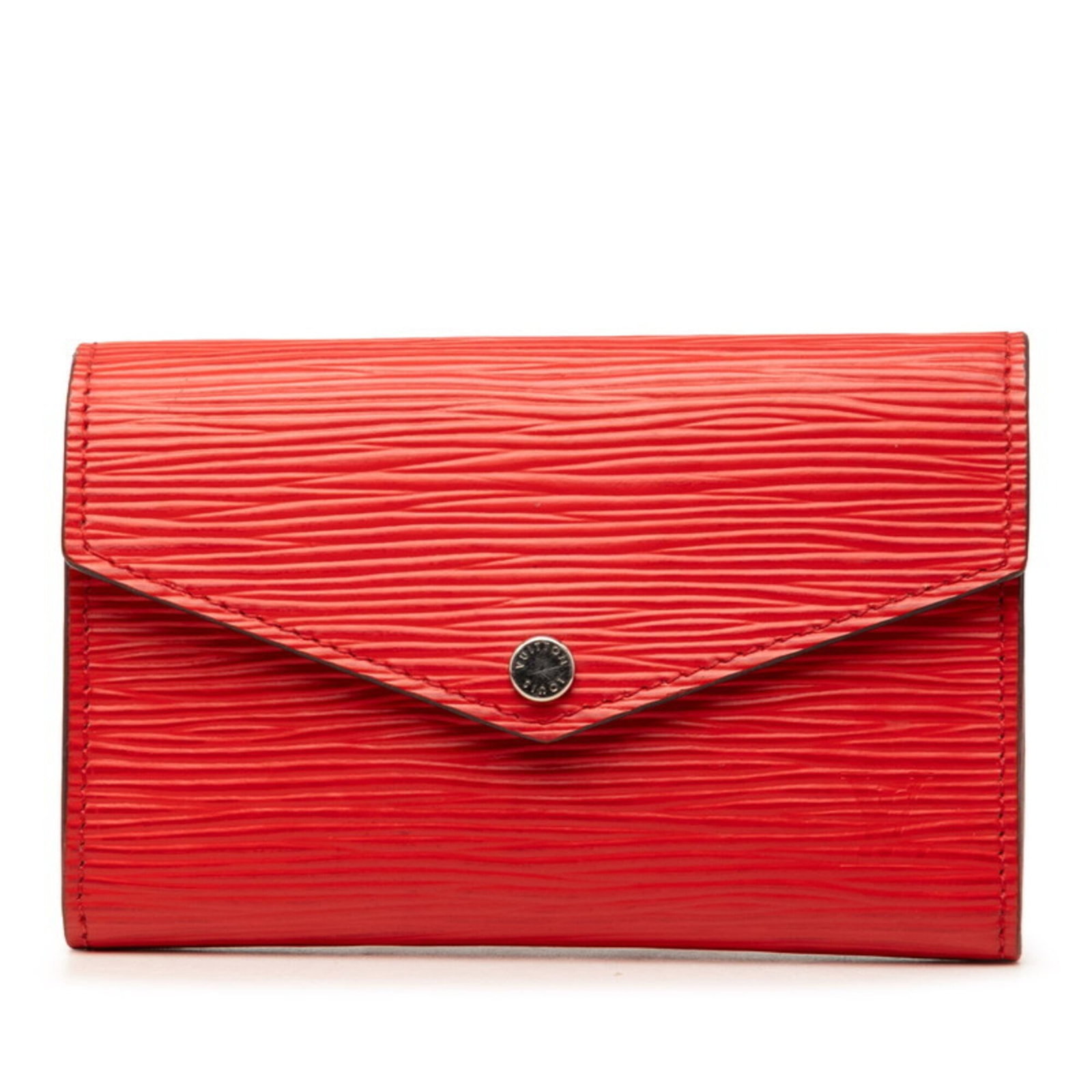 Louis Vuitton Coin Purse Coin Case Leather: Louis Vuitton Coin Purse Coin Case Leather The Louis Vuitton Coin Purse Coin Case Leather is a stylish and compact accessory, featuring a striking red color and sleek design. Made from high-quality