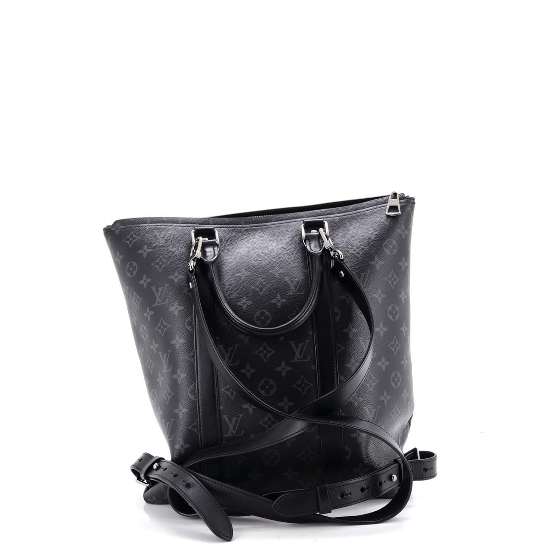 Louis Vuitton Monogram Eclipse Canvas Tote Backpack - 3