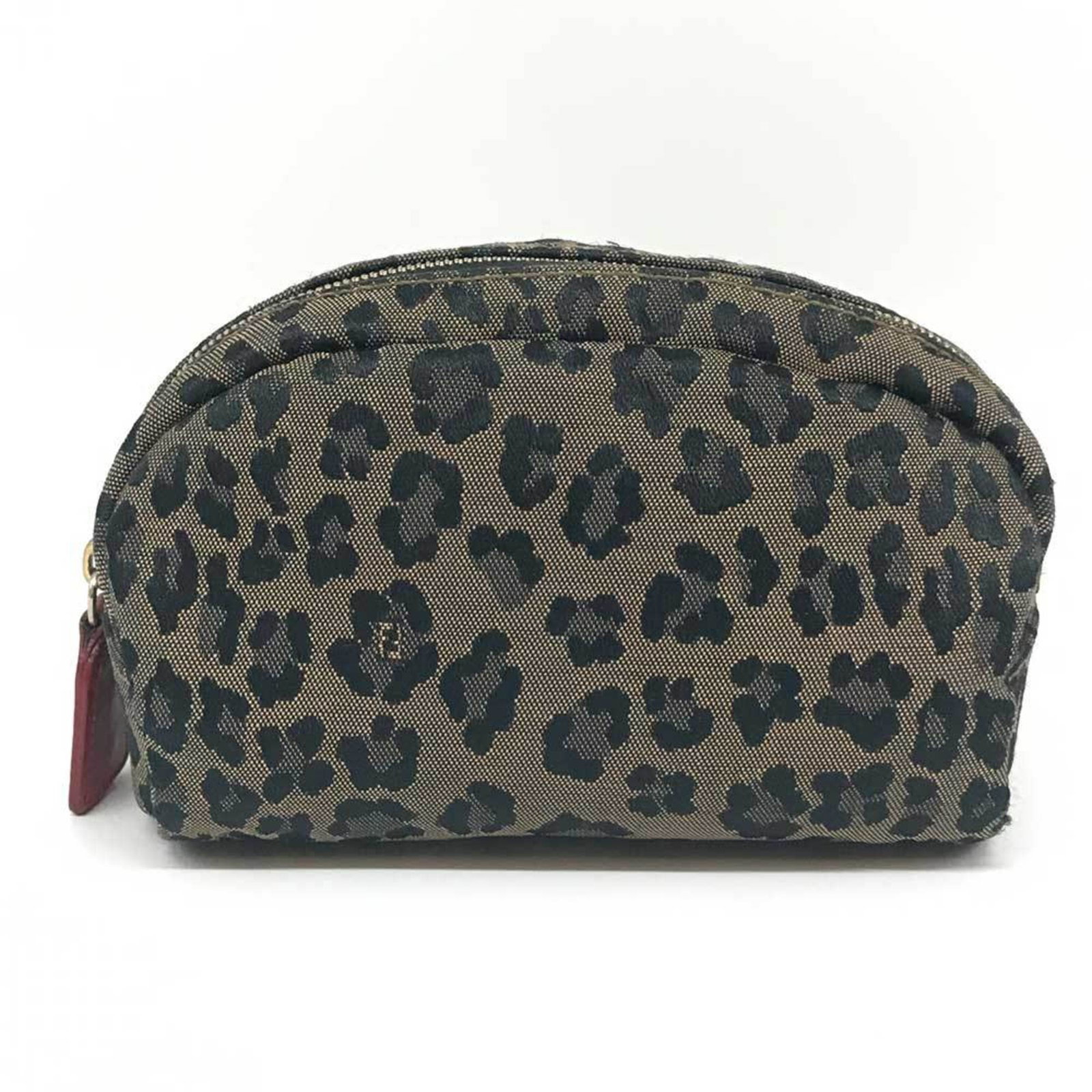 Canvas leather pouch by Fendi - 2