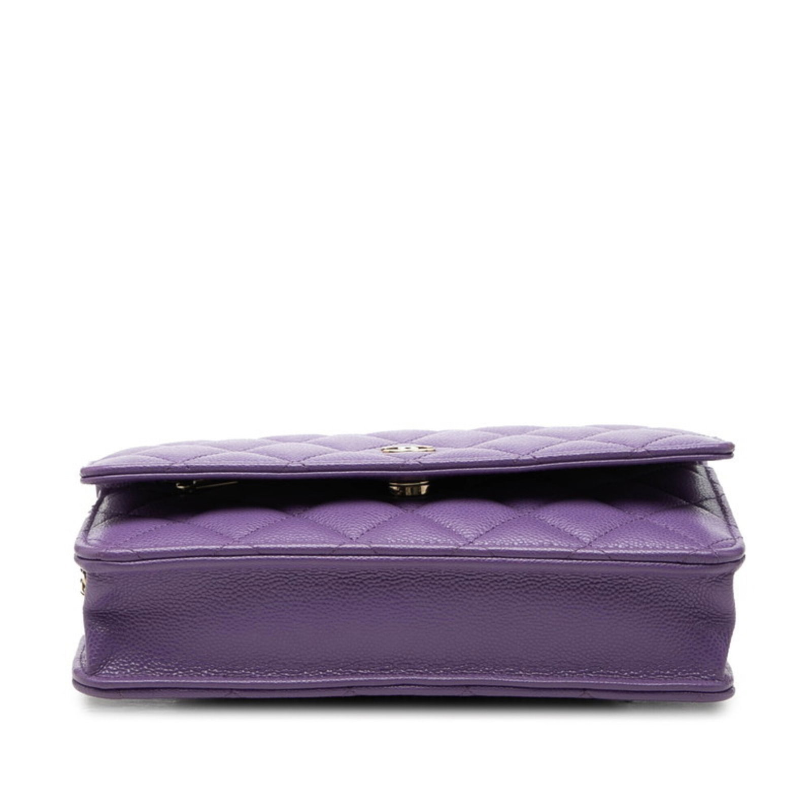 Calfskin Grained Chanel Bag - 3