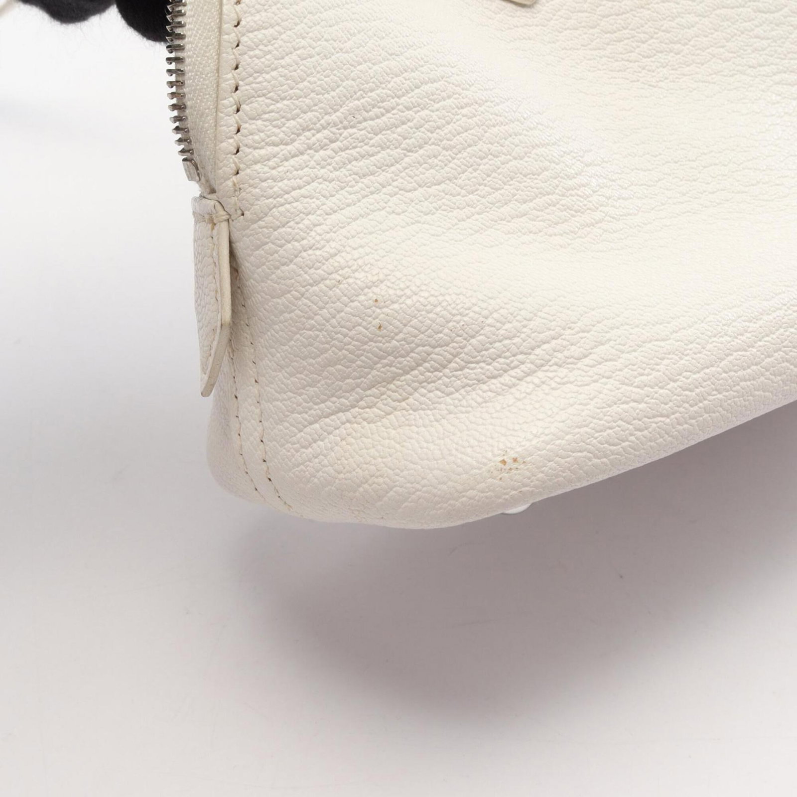 Chevre Leather Handbag Hermes - 16