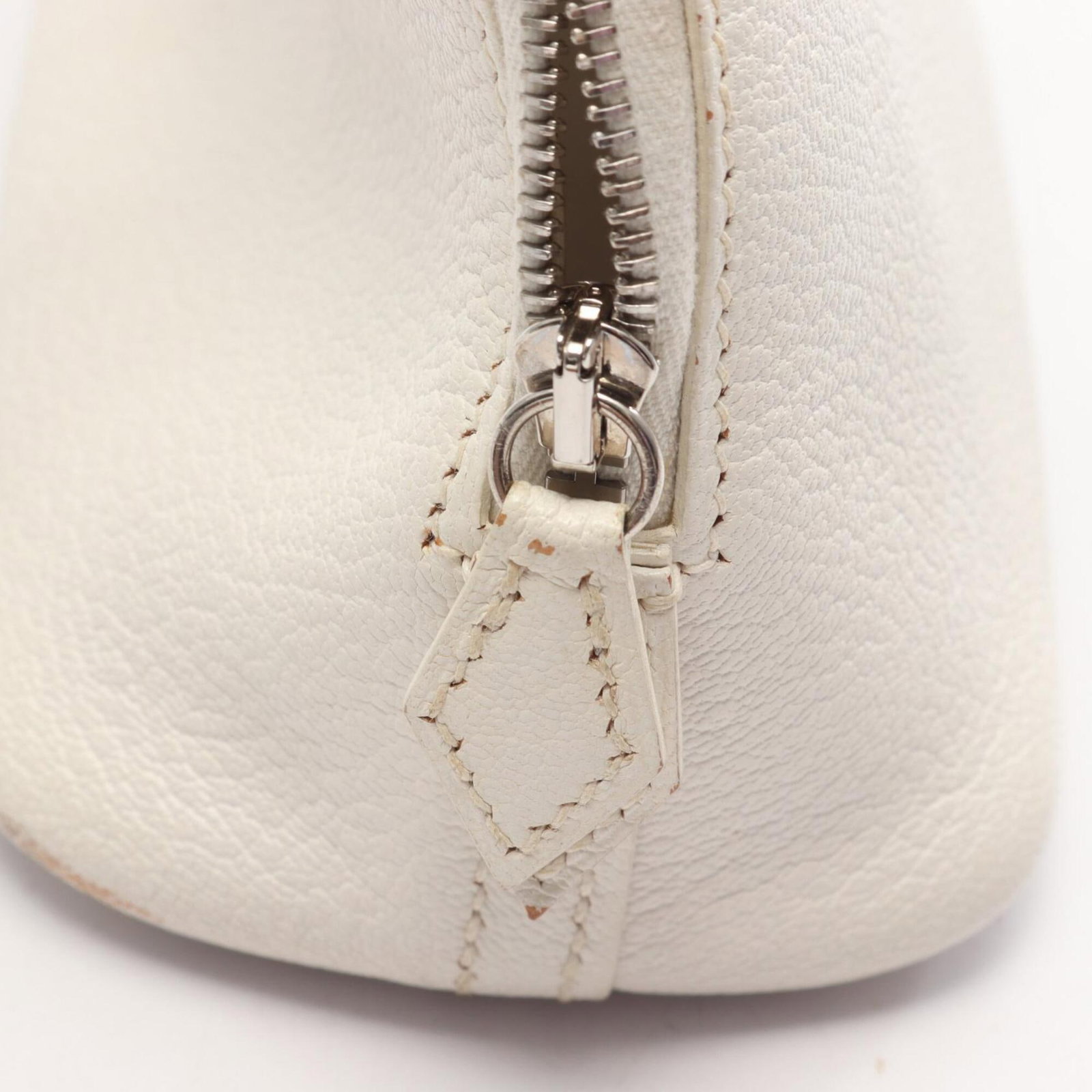Chevre Leather Handbag Hermes - 17