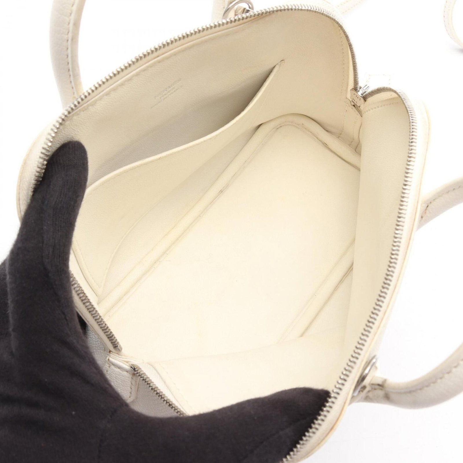 Chevre Leather Handbag Hermes - 3