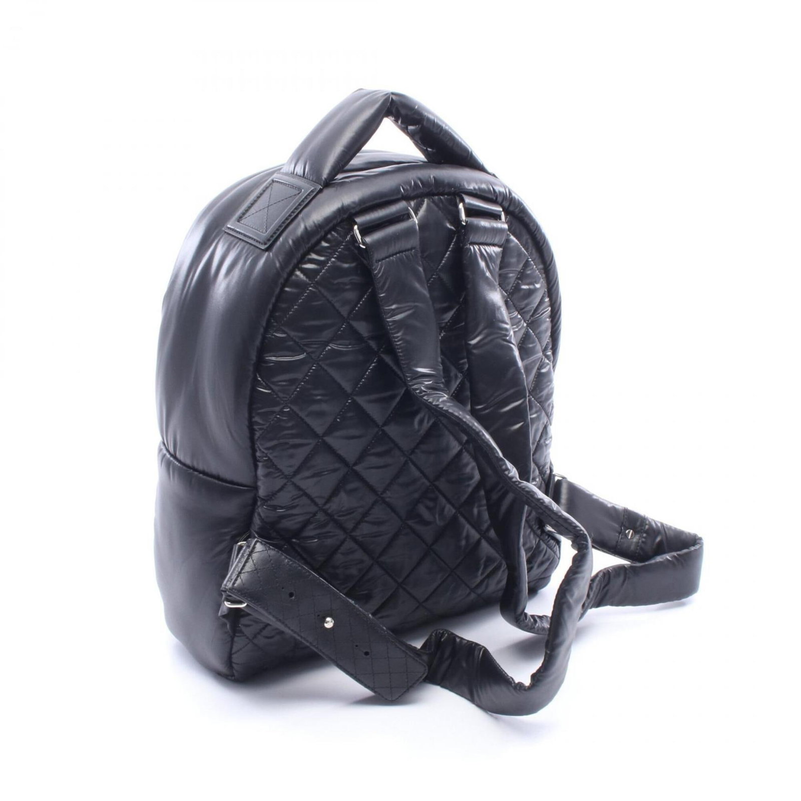 Nylon Leather Chanel Backpack - 2