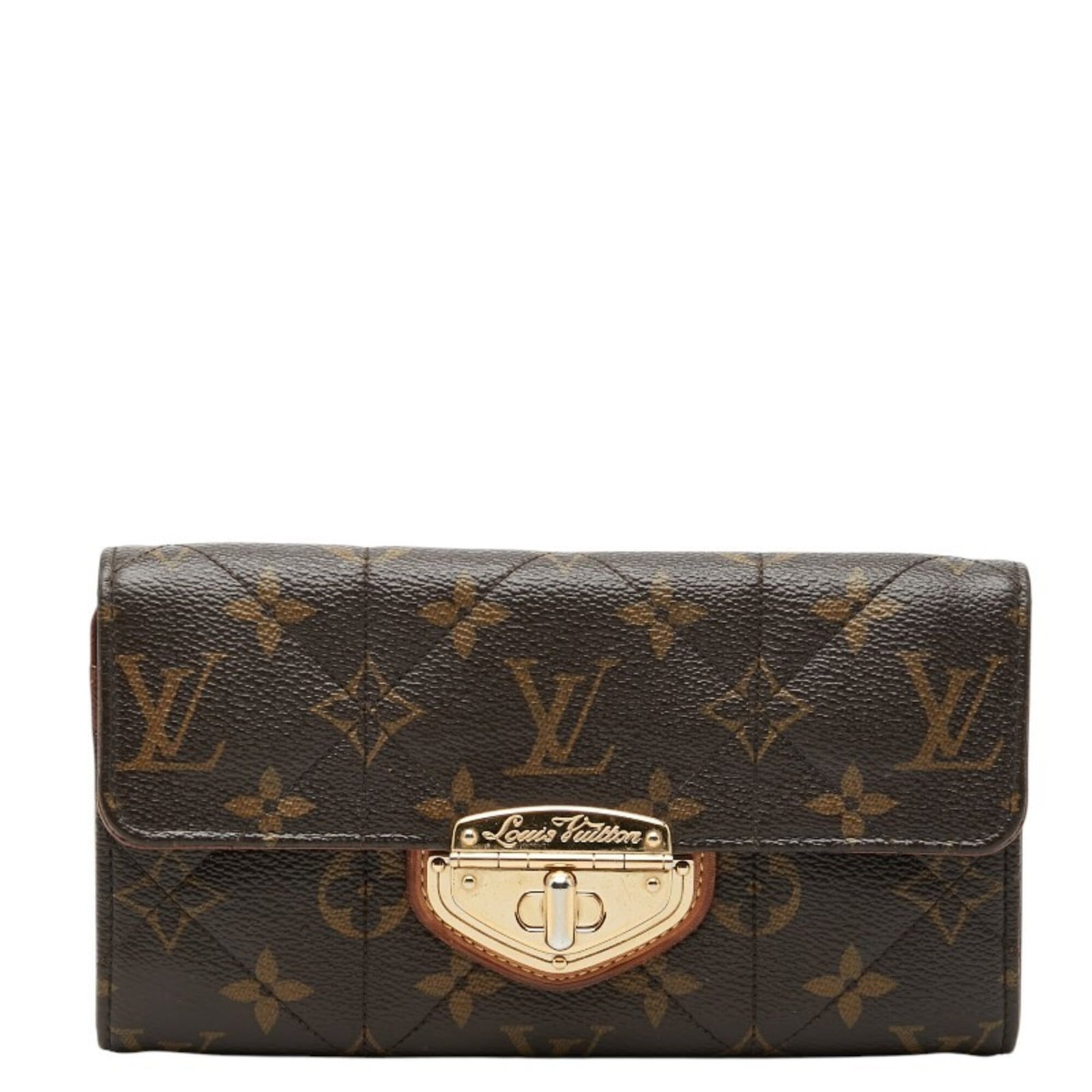 PVC Leather Bi Fold Long Wallet Louis Vuitton (1 of 16)