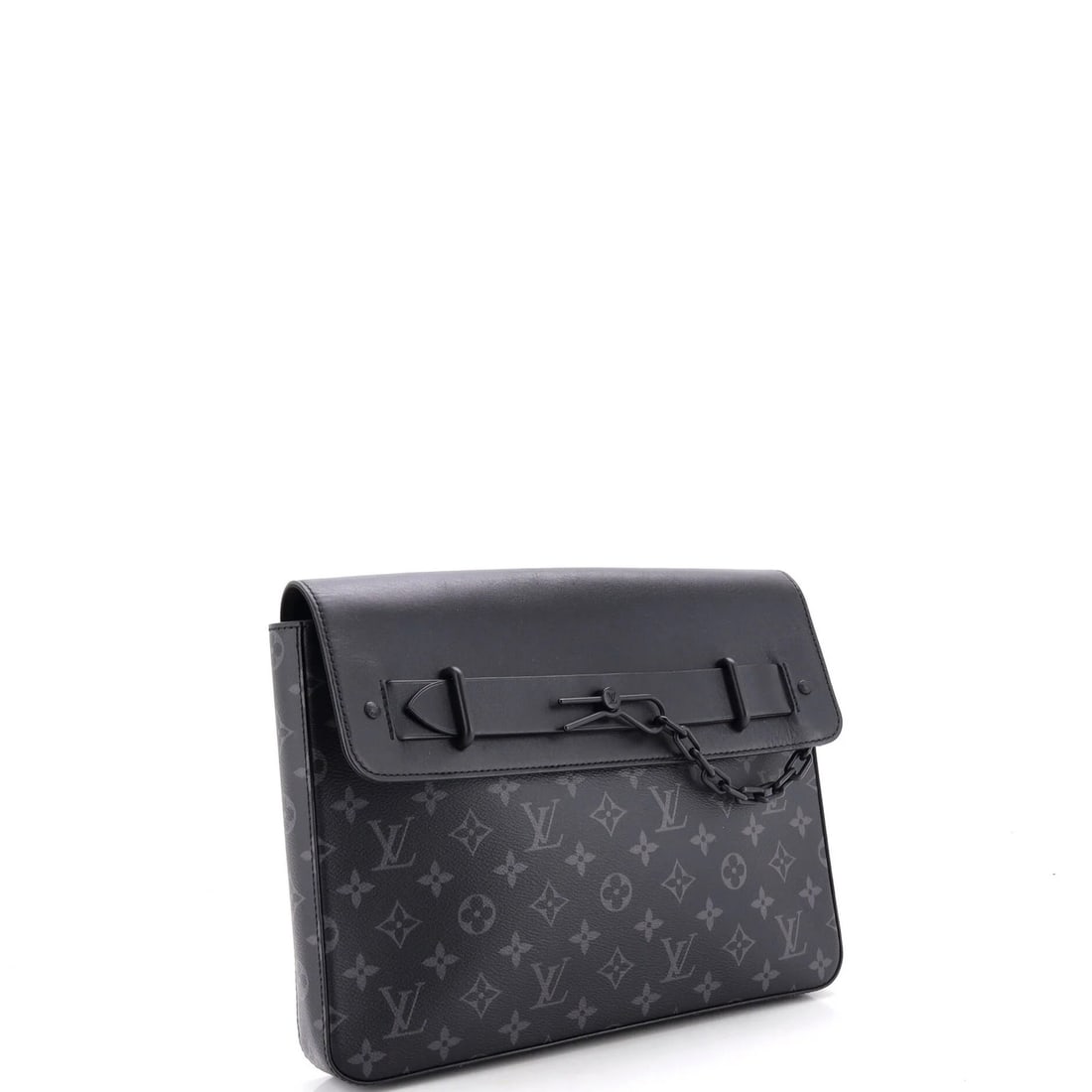 Monogram Steamer Canvas Eclipse Pochette Vuitton - 2