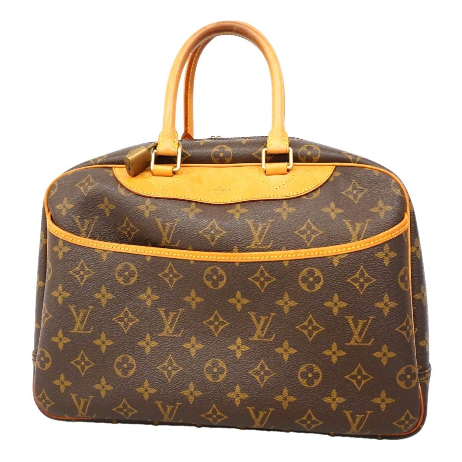 Louis Vuitton Handbag: Louis Vuitton Handbag Brown Louis Vuitton Handbag - 26cm x 34cm x 13cm. This classic handbag features the iconic monogram pattern and durable design, perfect for everyday use. Made from high-quality