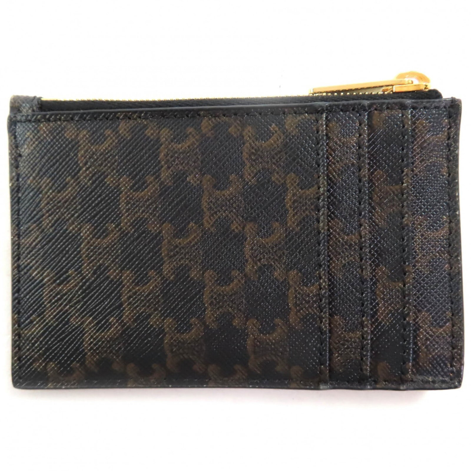 Celine Card Case Leather - 3